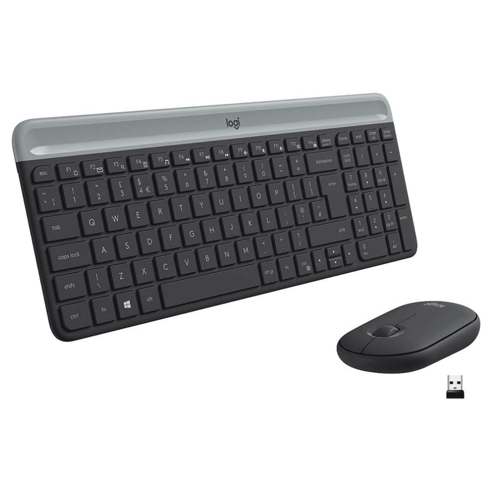 Teclado y Mouse Inalámbricos Logitech MK470 - Grafito — imagen 2