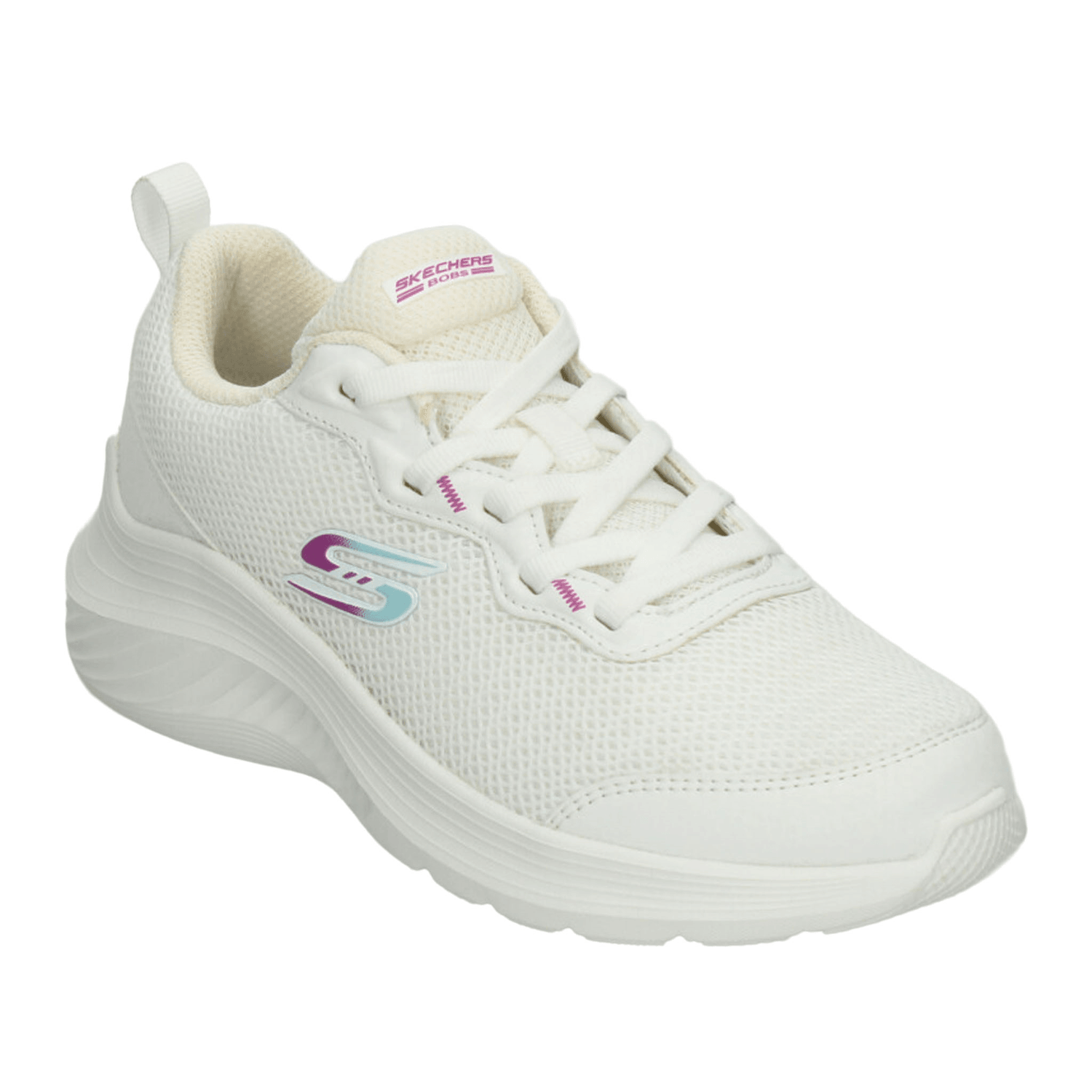 Tenis Skechers Bobs Dama Deportivo Blanco Mujer — imagen 4