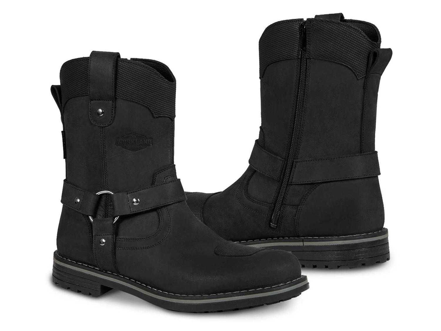 Bota hombre biker motociclista vaquera choper WKL 740 Negro — imagen 1