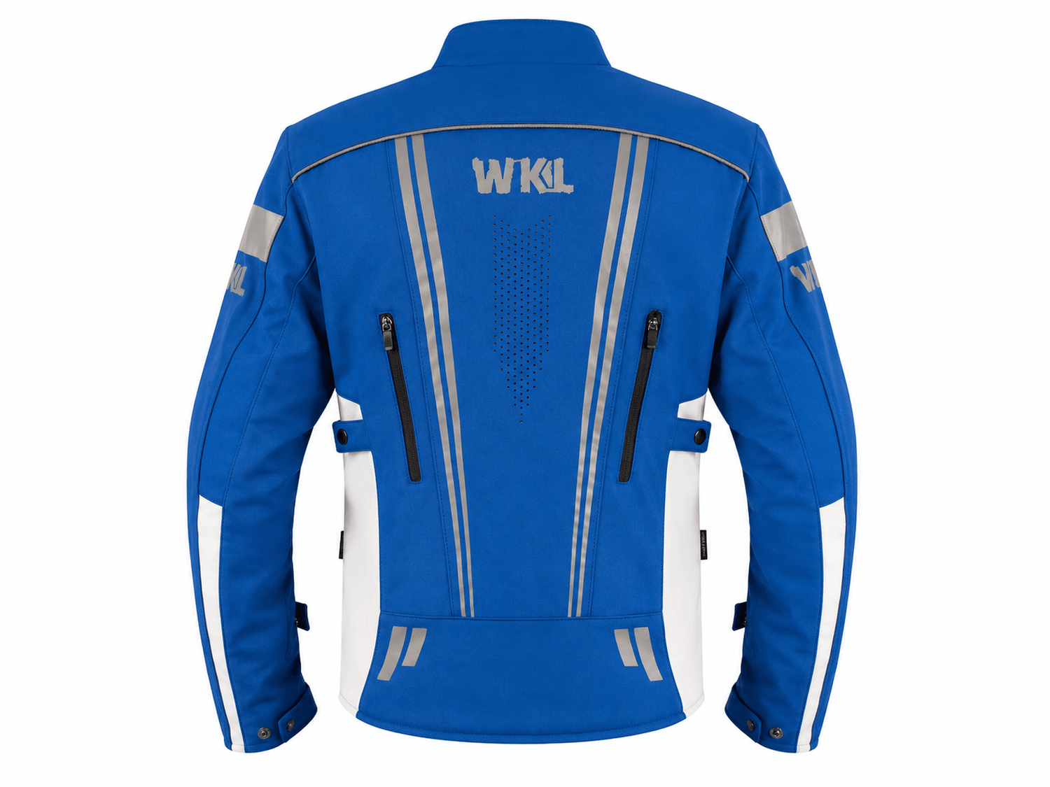 Chamarra motociclista hombre protecciones impermeable WKL Ar — imagen 2