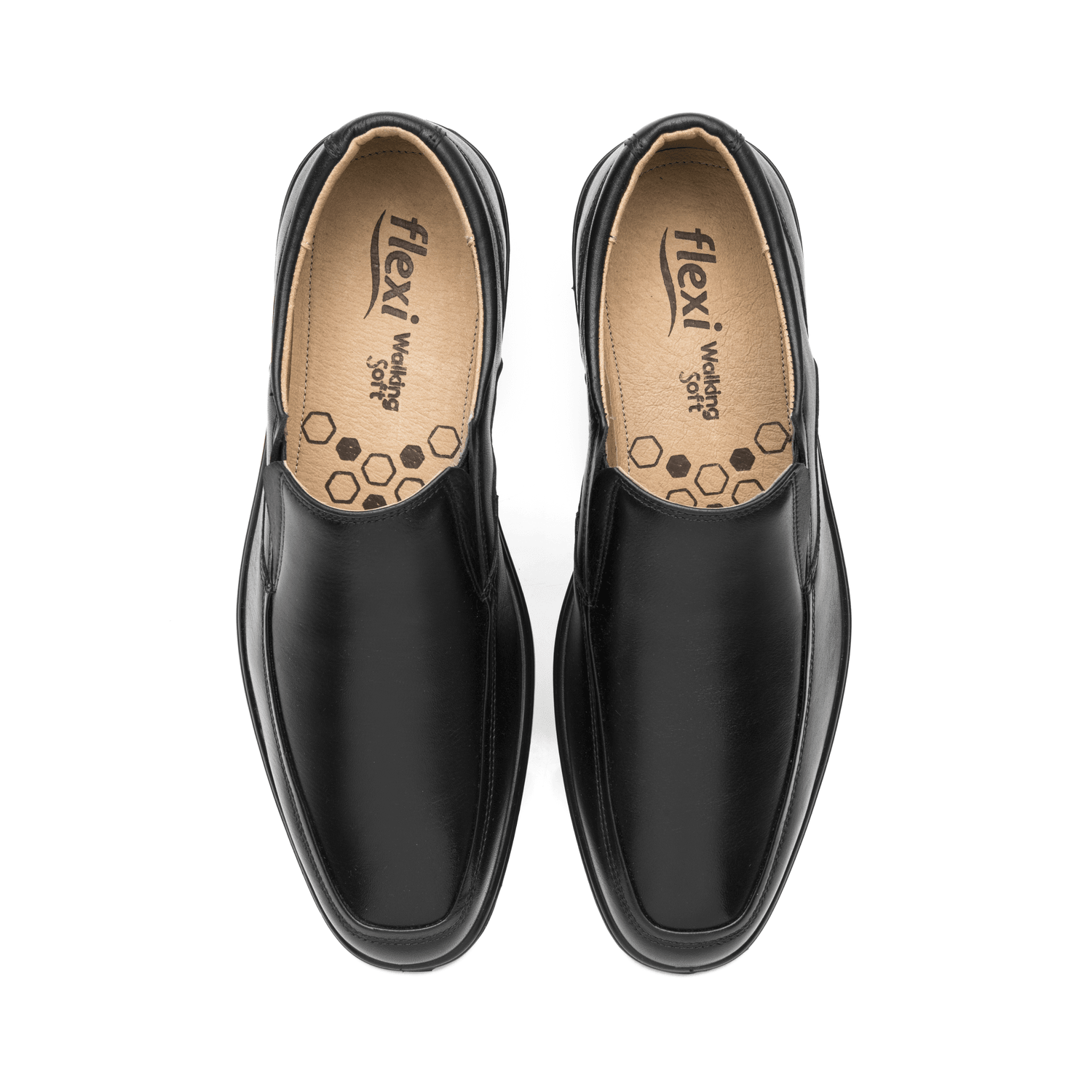 Zapato de Vestir Flexi Hombre Negro Para Caballero — imagen 8