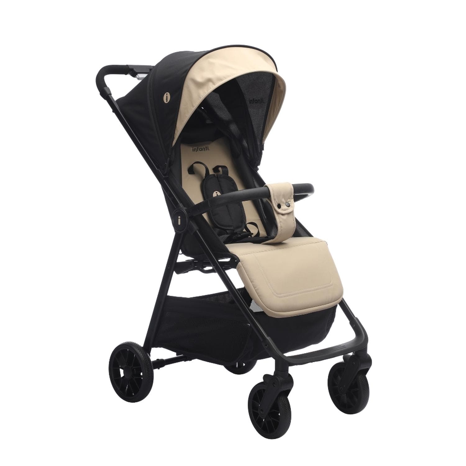Carriola Infanti Grace Beige Ligera Plegable Compacta — imagen 1