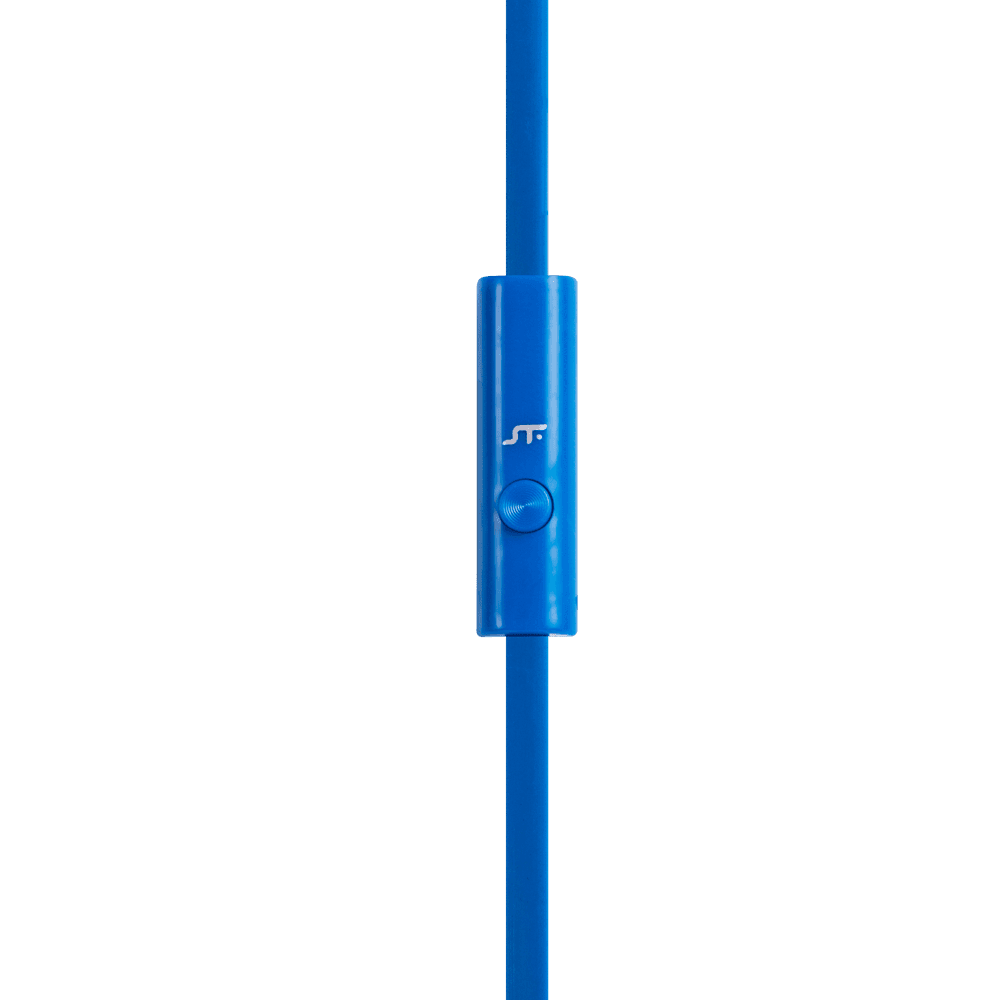 Audífonos Alámbrico In-ear STF Resonanz: Con micrófono, Azul — imagen 9