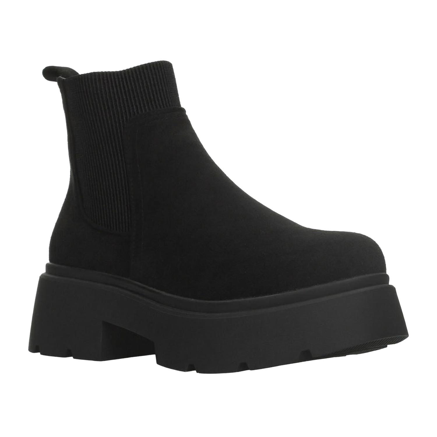 Botín Perugia Dama Casual Plataforma Slip On Negro Mujer — imagen 2