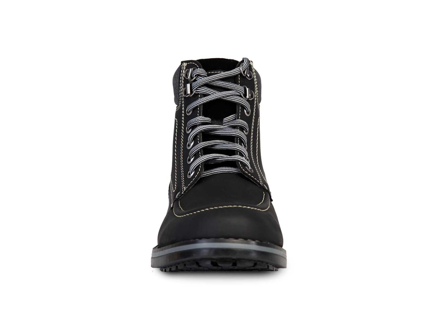 Bota hombre botin biker vaquera casual WORKLAND 89727 Negro — imagen 4