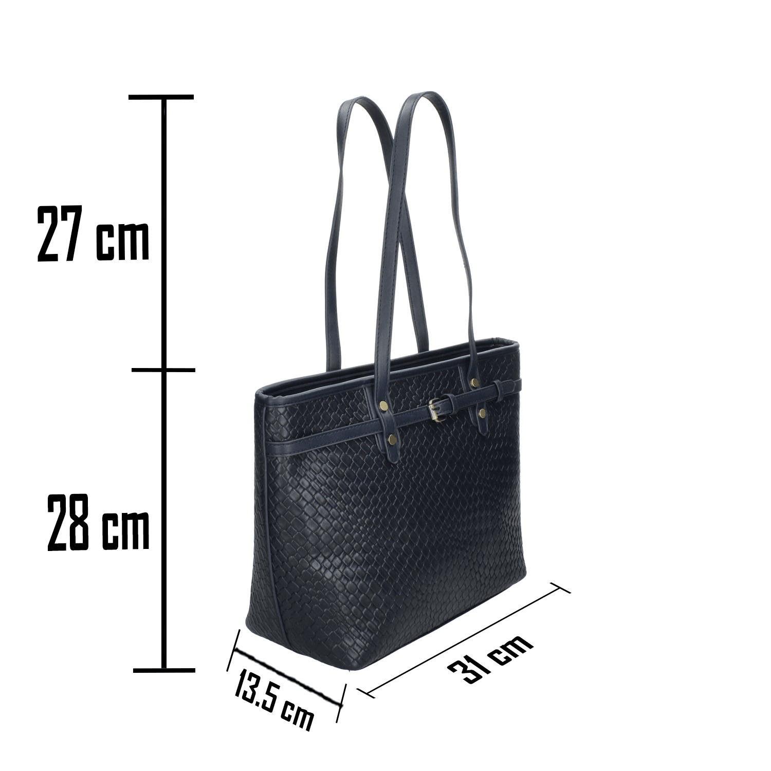 Bolsa Abisai Handbags Dama Casual Azul Mujer — imagen 3