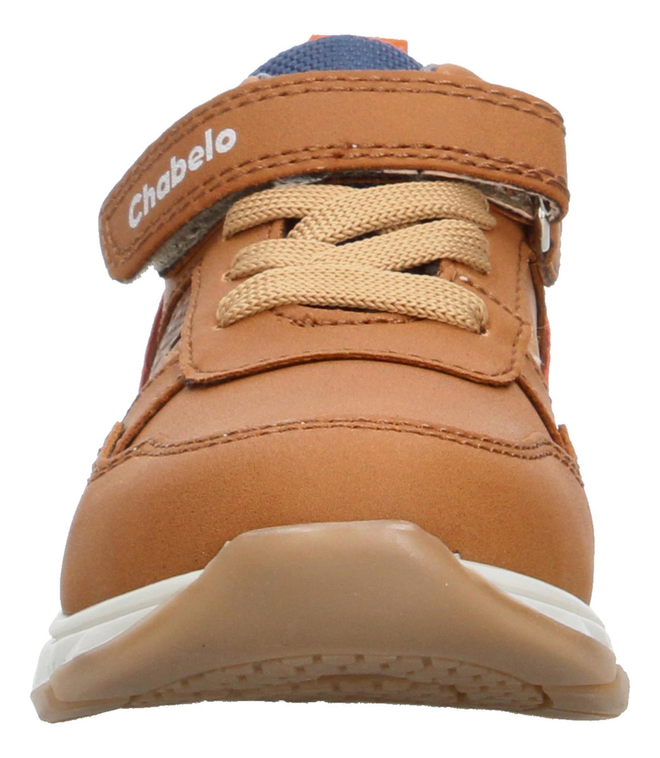 Tenis Chabelo Cafe Para Niño Seguro Casual Deportivo Practico Ajuste De Velcro Y Agujetas T18-22 — imagen 7