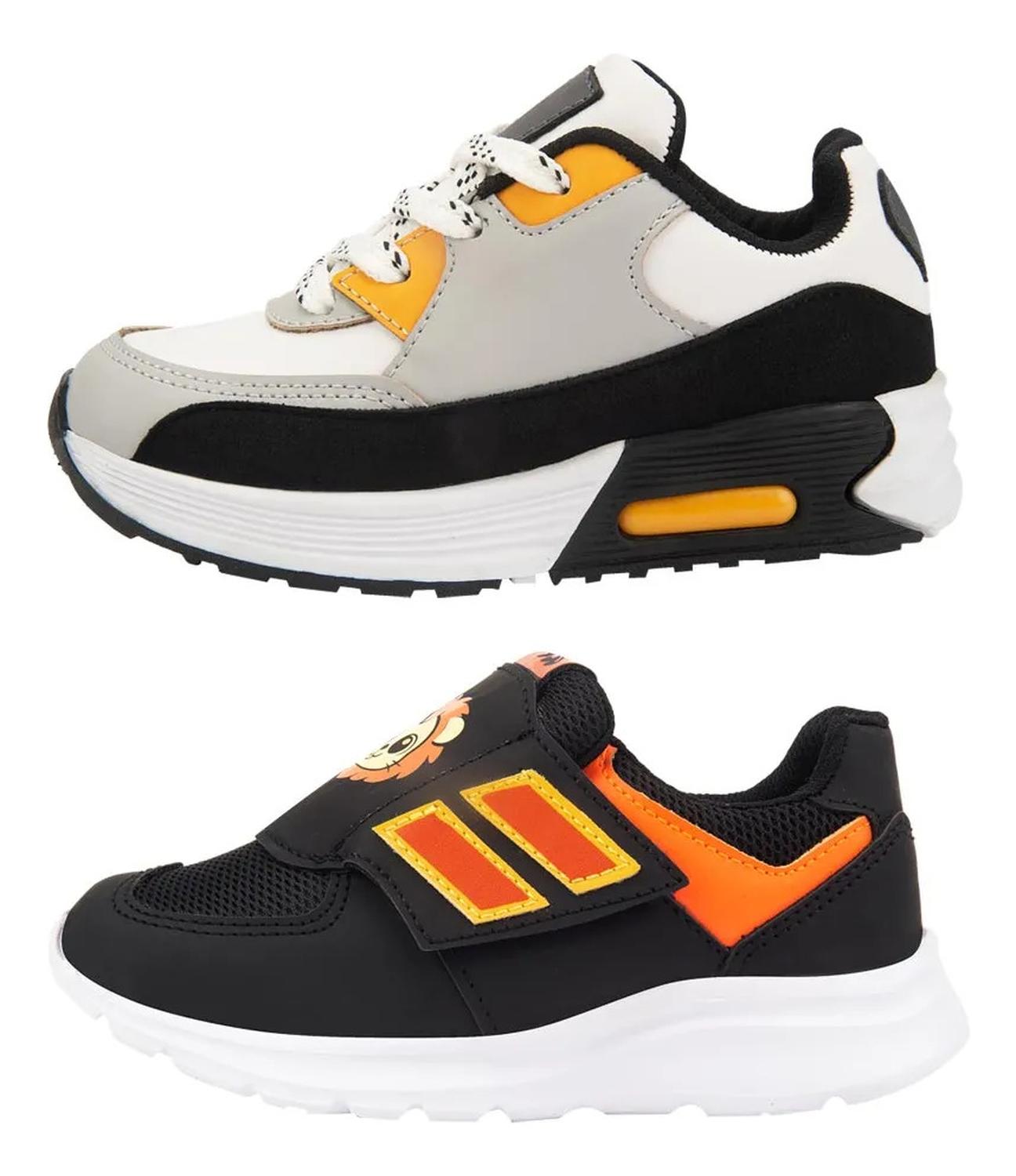 Tenis Urban Shoes Niño Urbano Casual Kit 2 Pares 1294126 — imagen 5