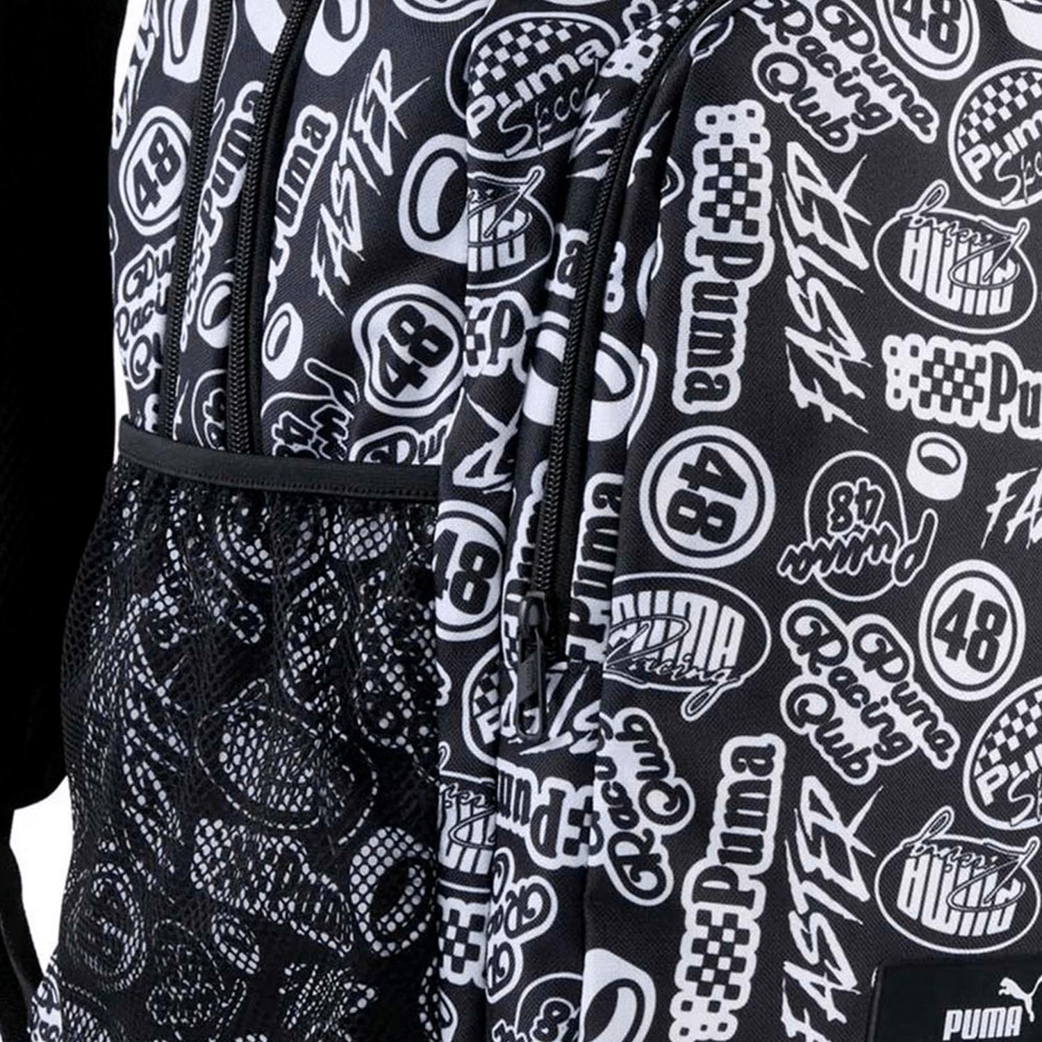 Mochila PUMA Academy Escolar Unisex Negro — imagen 6