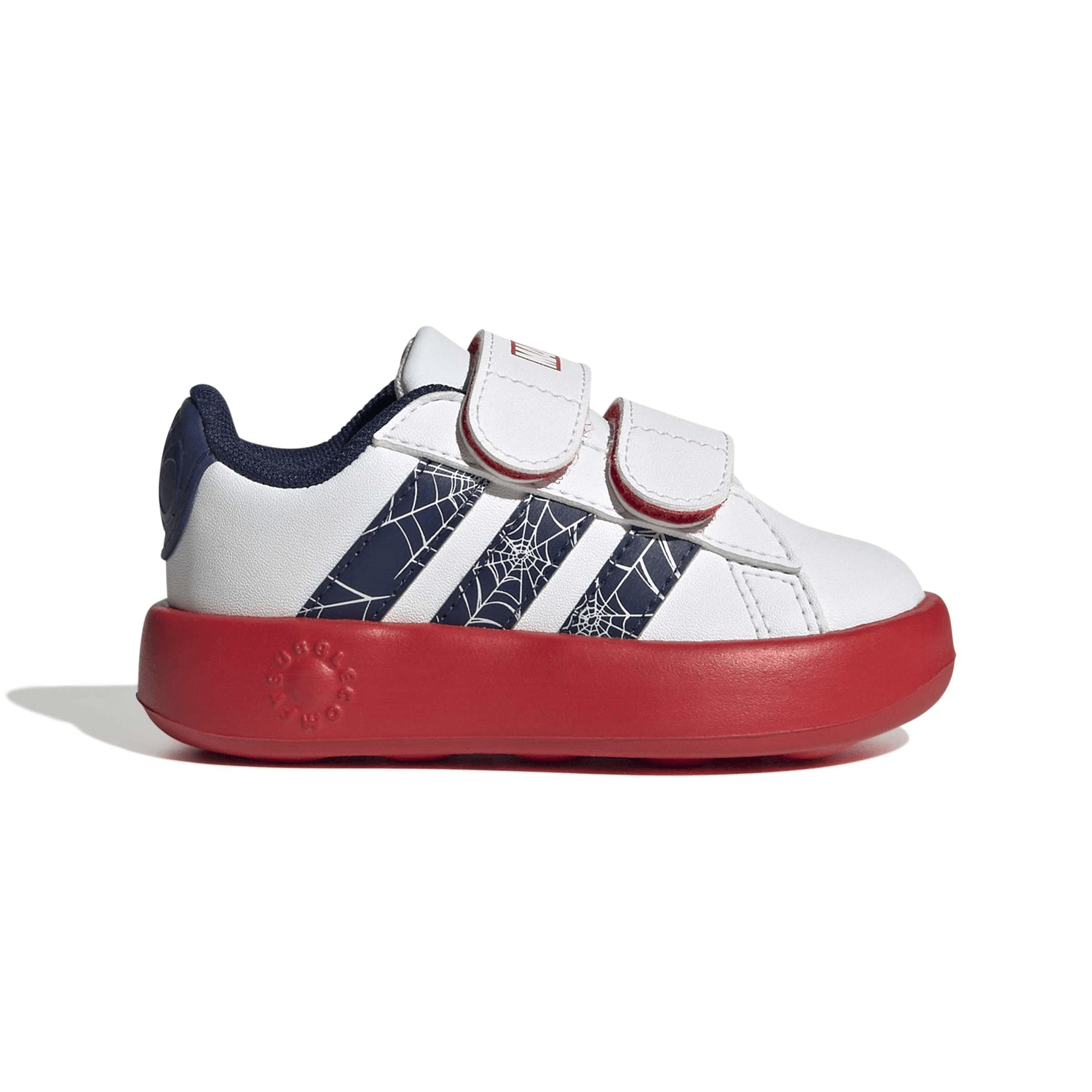 Tenis Adidas Grand Court Spiderman Niño Spiderman Blanco Infantil T10-16 — imagen 1