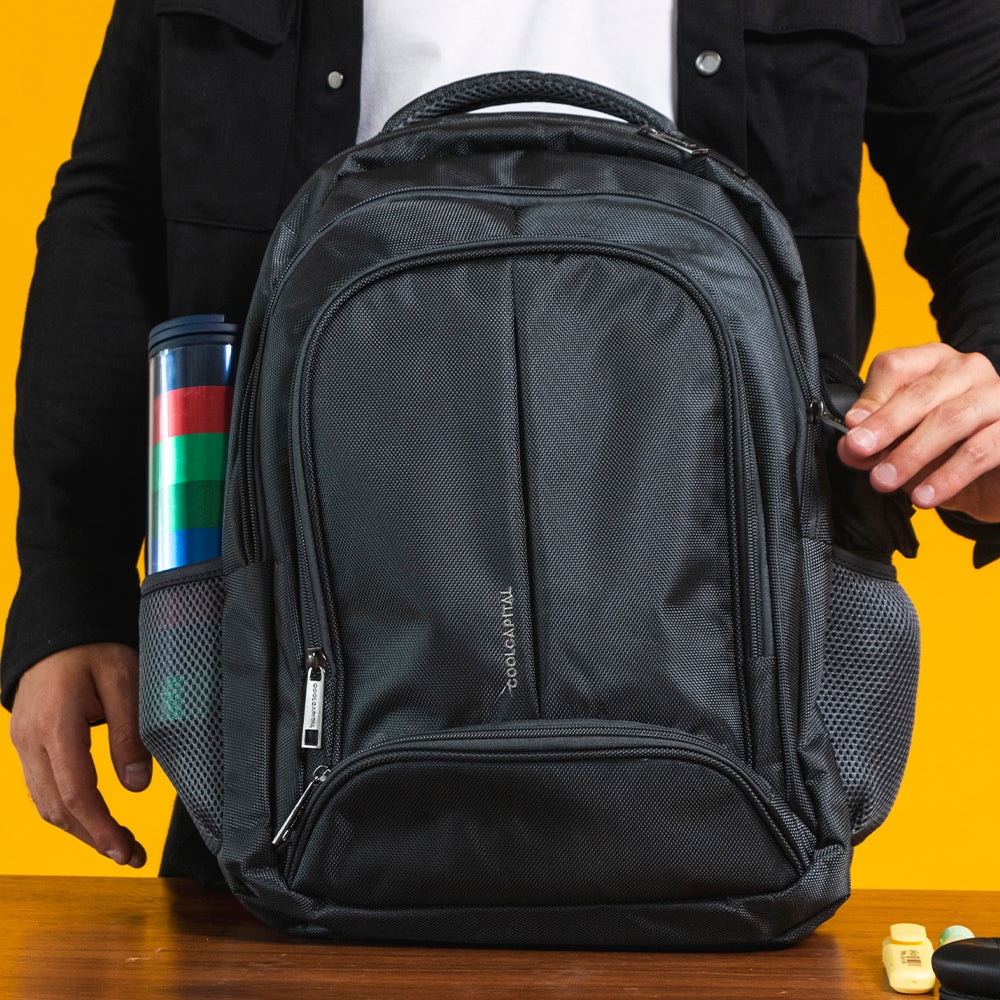 Mochila para laptop CoolCapital Bast 15.6" pulgadas Morado — imagen 13