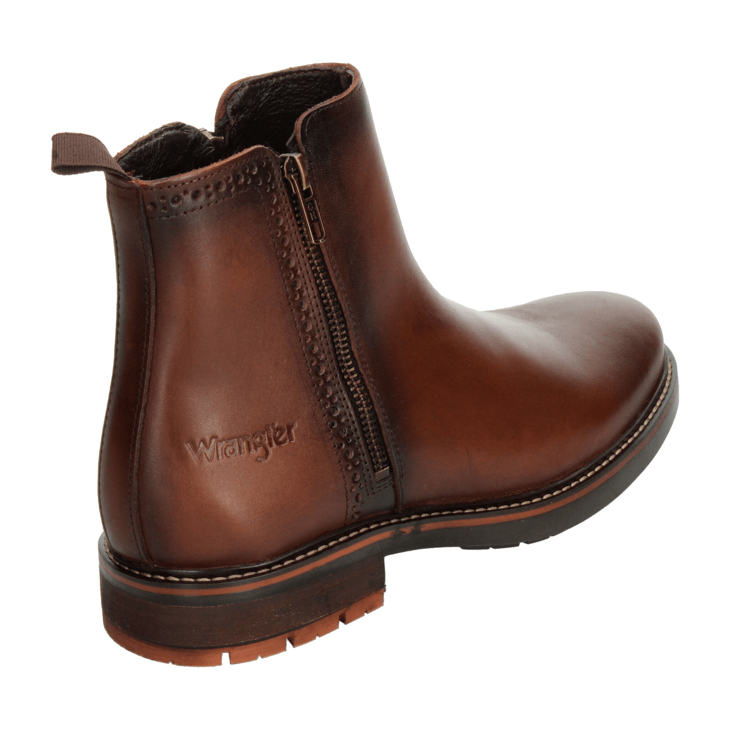 Bota Wrangler Hombre Casual Cafe Caballero — imagen 3