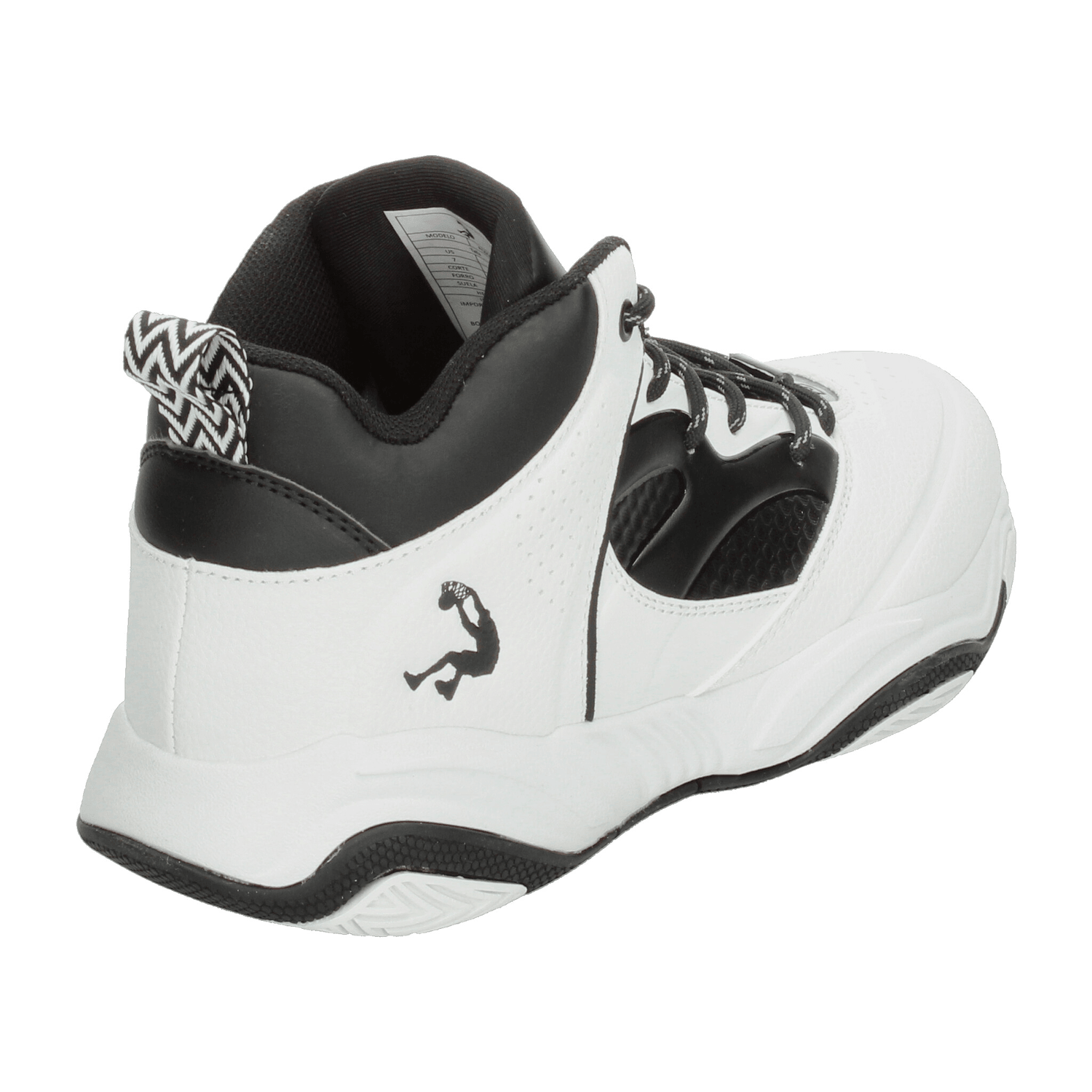 Tenis Shaq Hombre Casual Blanco Caballero — imagen 3