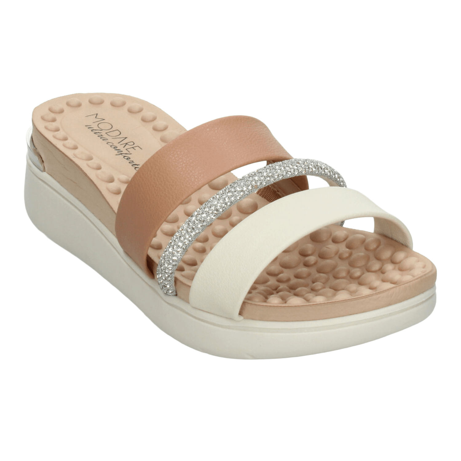 Sandalias Modare Dama Casual Beige Mujer — imagen 4