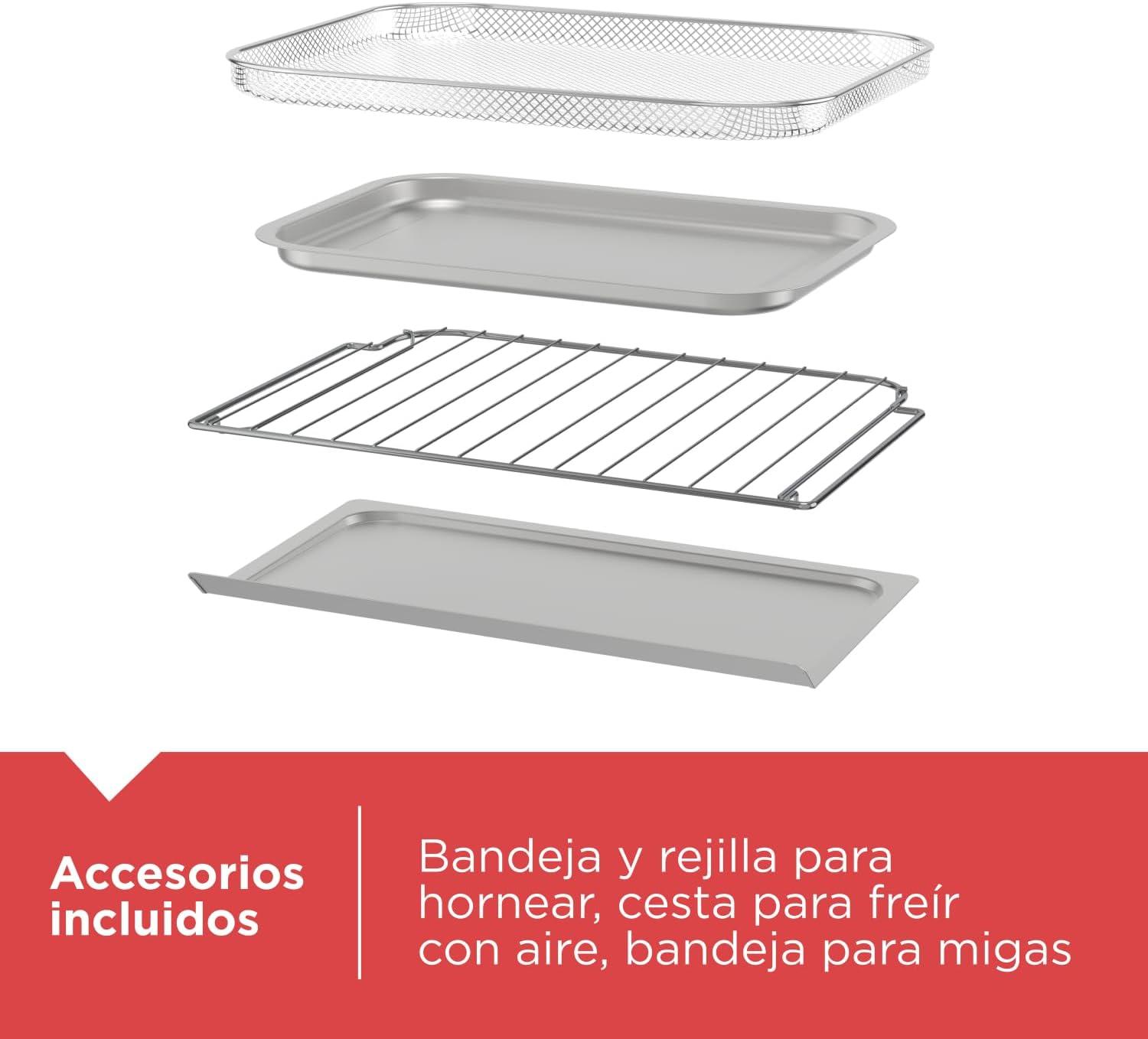 Horno Tostador Freidor de Aire Black+Decker TO82350SDLA 32 L — imagen 10