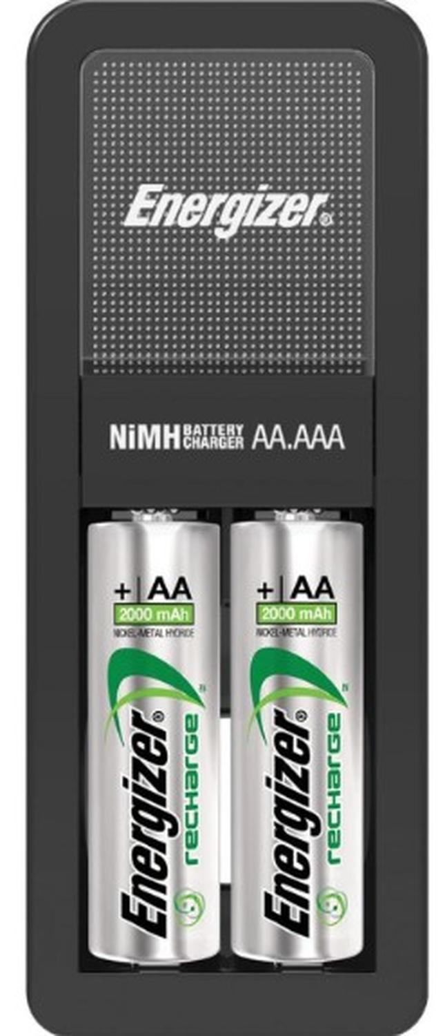 Cargador De Pilas Energizer Mini + 4 Pilas Recargables Aa — imagen 2