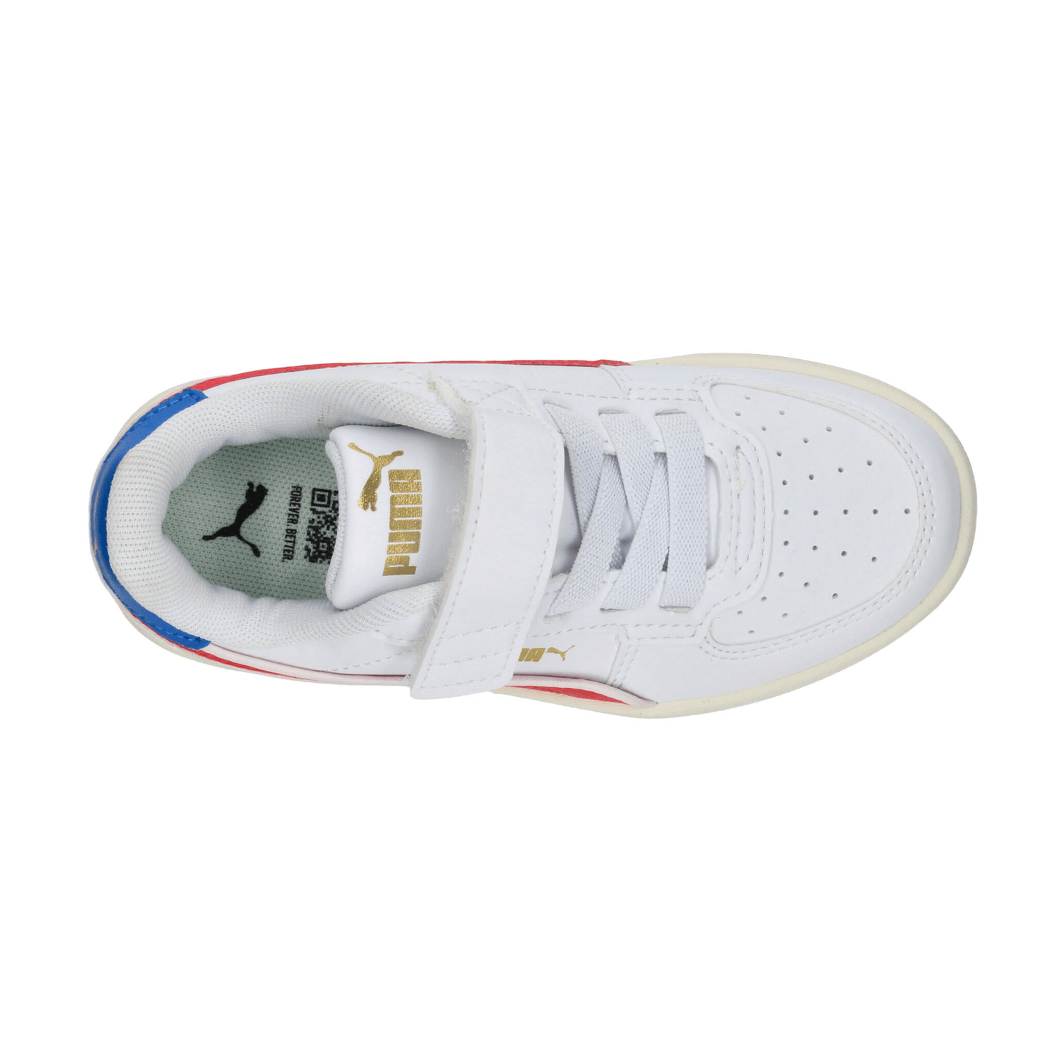 Tenis Puma Caven 2.0 Niño Casual Blanco Infantil T16-22 — imagen 8