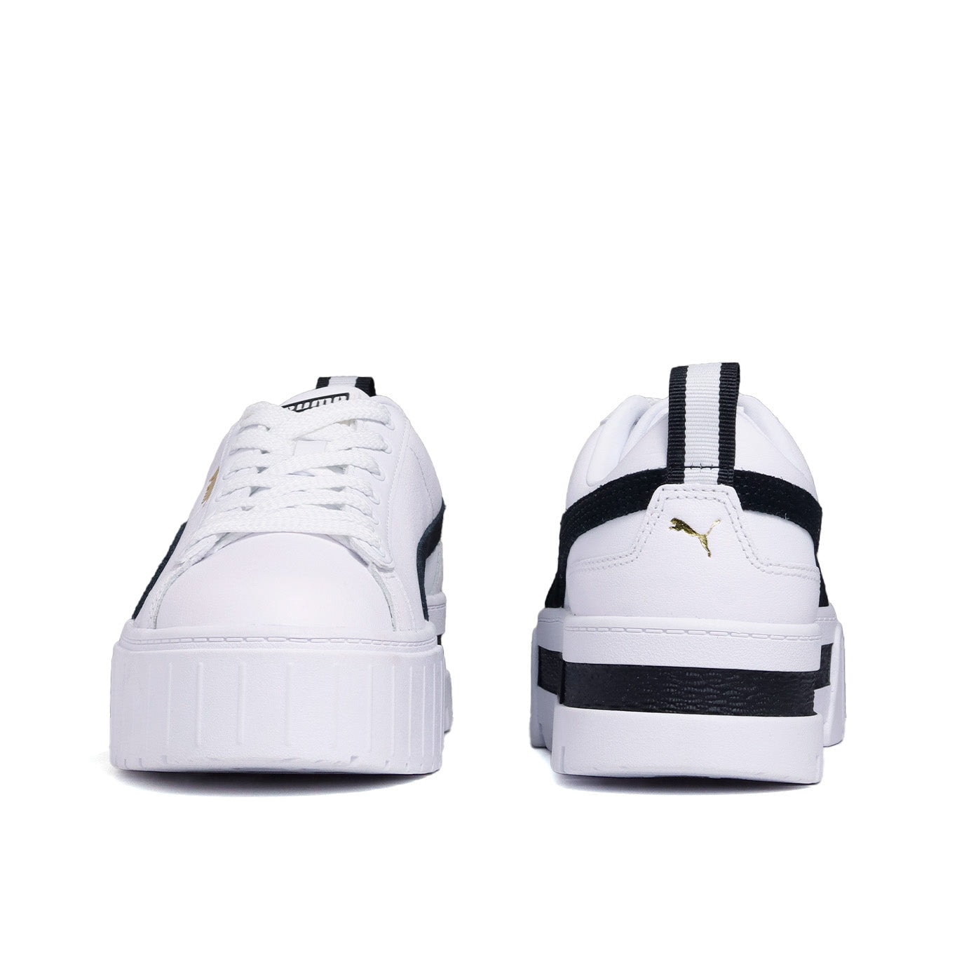 Tenis Puma Mayze de Piel para Mujer con Plataforma — imagen 3