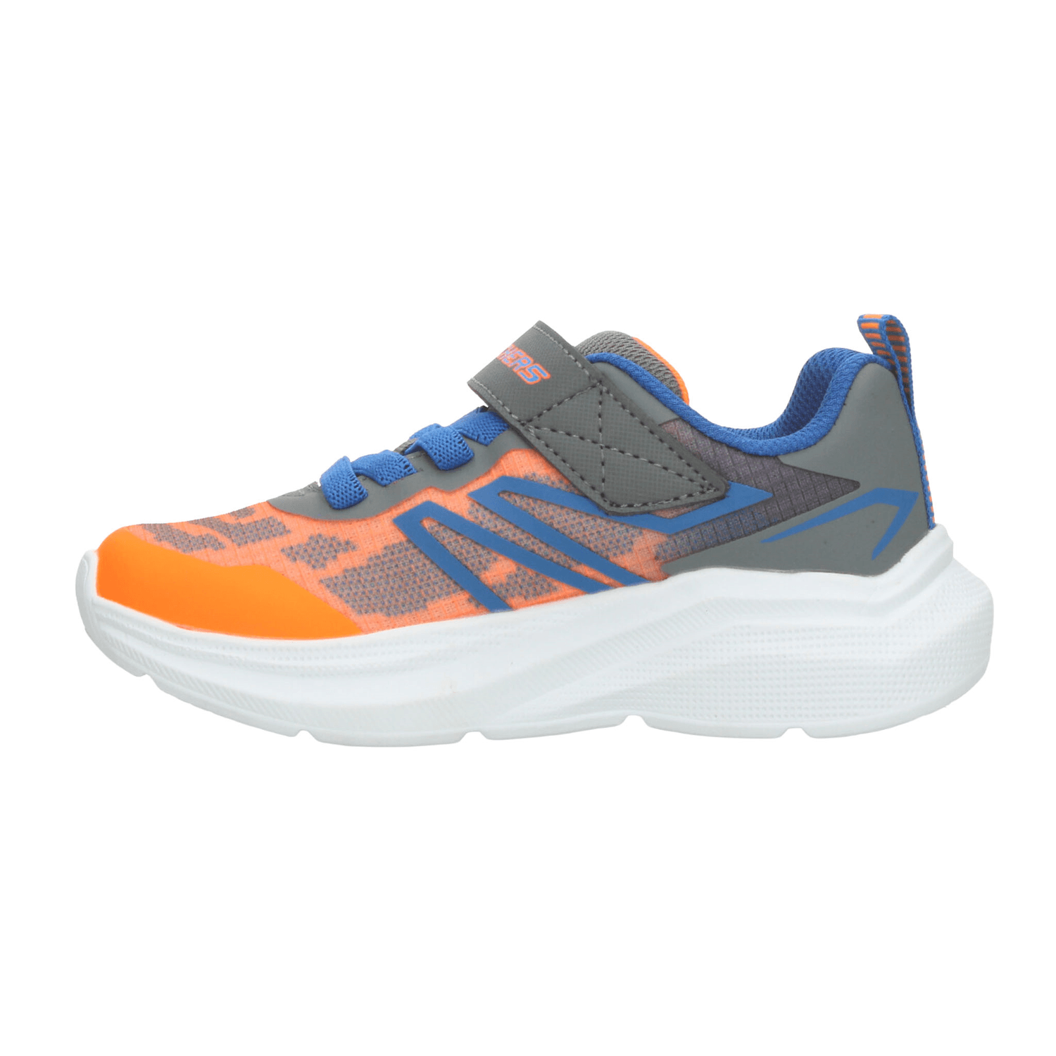 Tenis Skechers Microspec Velocity Niño Deportivo Gris Infantil T17-22 — imagen 5