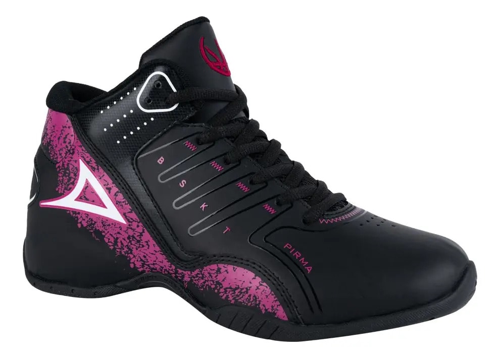 Tenis Bota Pirma Dama Sneaker Basketball Craquelado 1260559 — imagen 8
