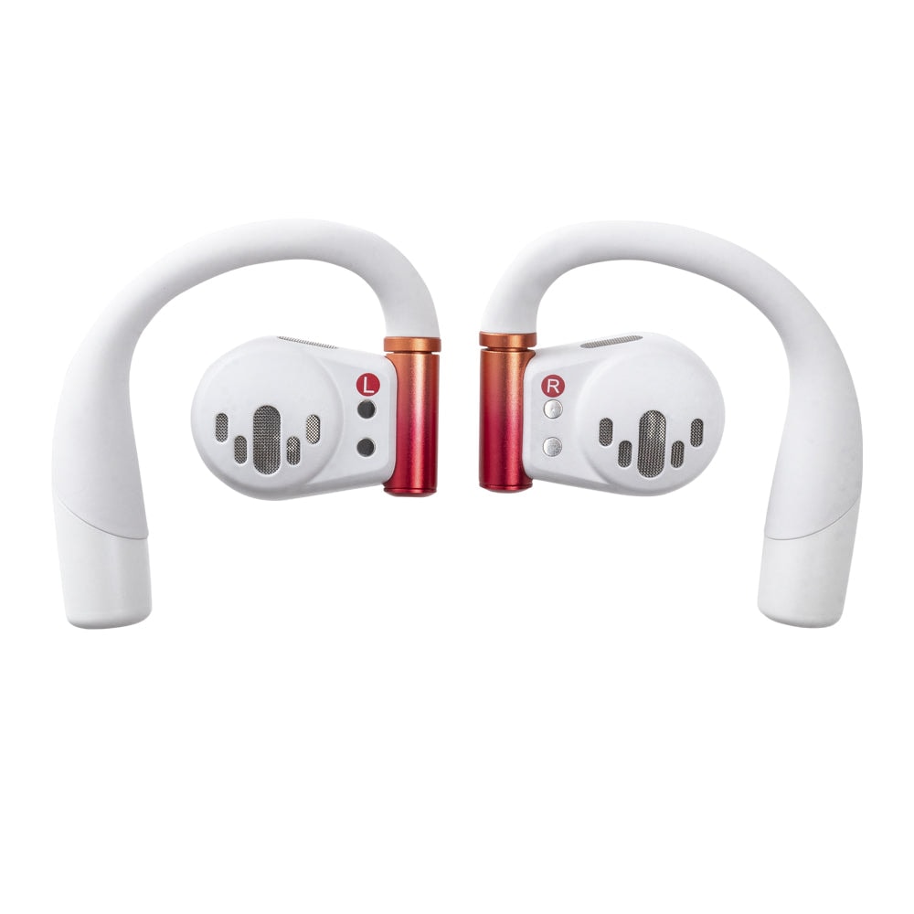 Audifonos Cleer ARC 3 Gaming Open-Ear: Baja Latencia, Sonido Hi-Res, 50h Batería, IPX7, blanco — imagen 3