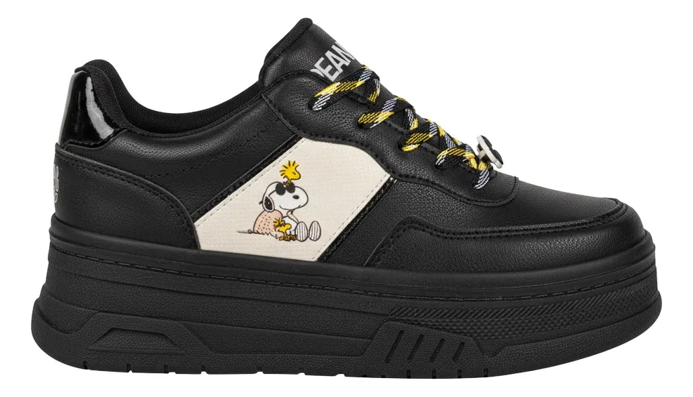 Tenis Peanuts Dama Plataforma Snoopy Peanuts 1310716 — imagen 19
