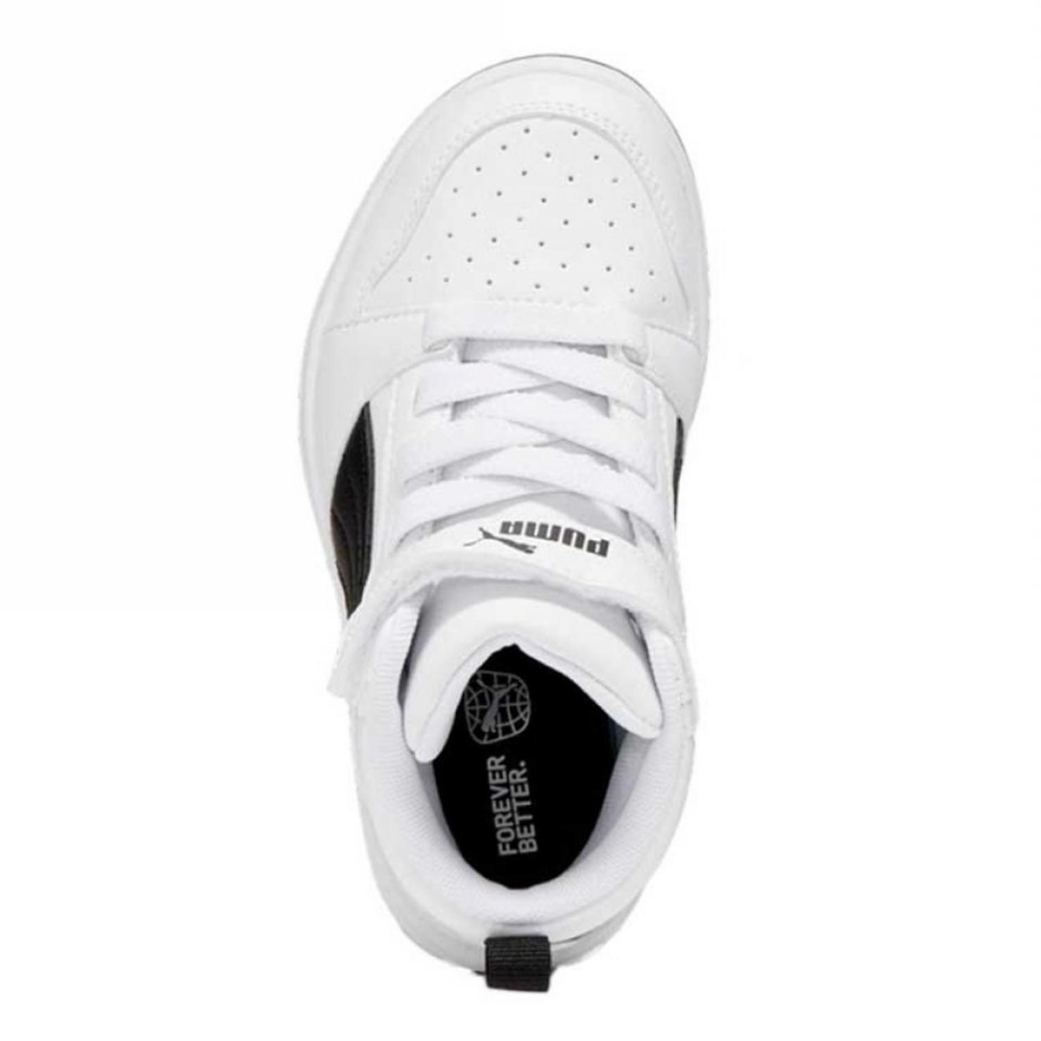 Tenis Puma Rebound V6 MID PS para Niños 17 A 21.5. 393832-B — imagen 3