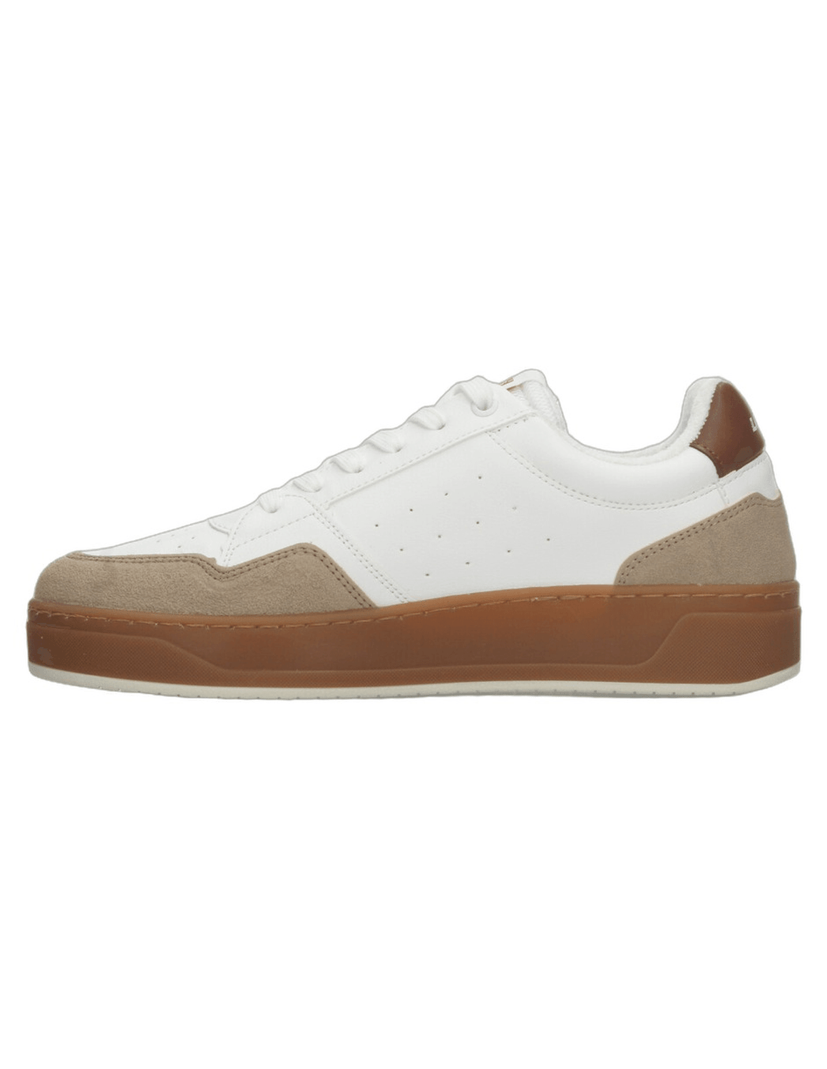 Tenis Levis Hombre Casual Deportivo Cintas Blanco Caballero — imagen 5