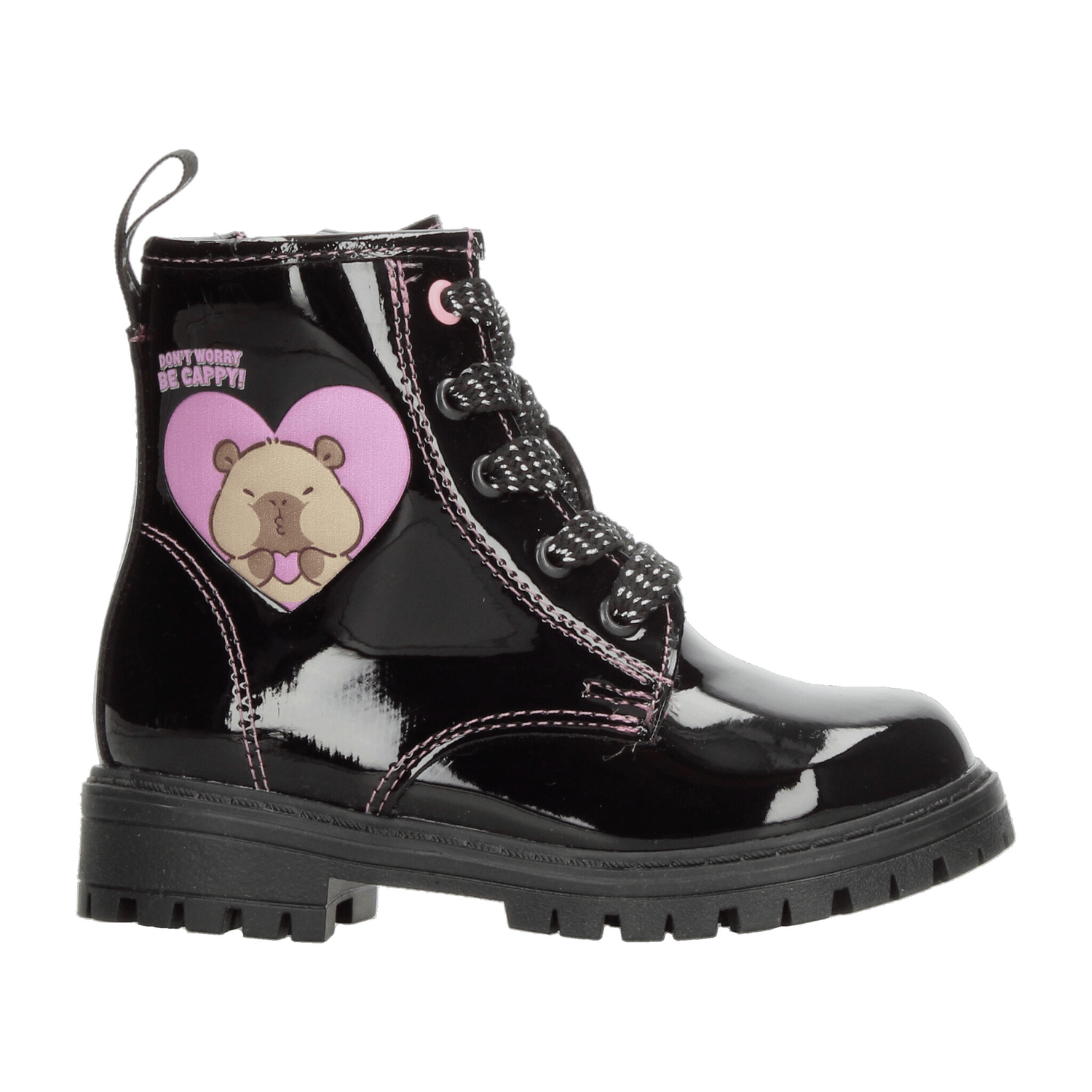 Bota Vavito Niña Casual Capibara Negra Infantil T18-22 — imagen 1