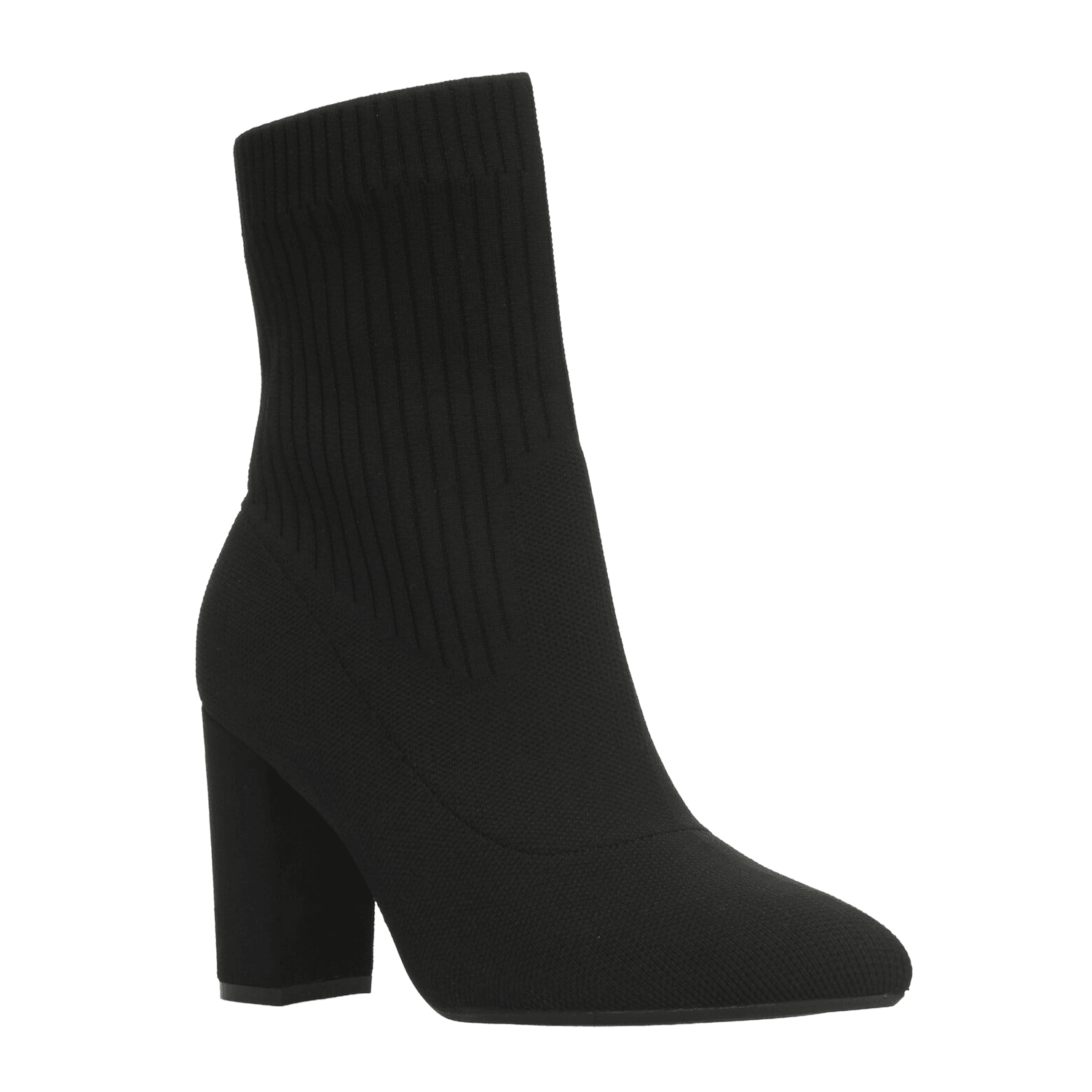 Botín Perugia Dama Casual Tacón Tipo Calcetín Negro Mujer — imagen 2