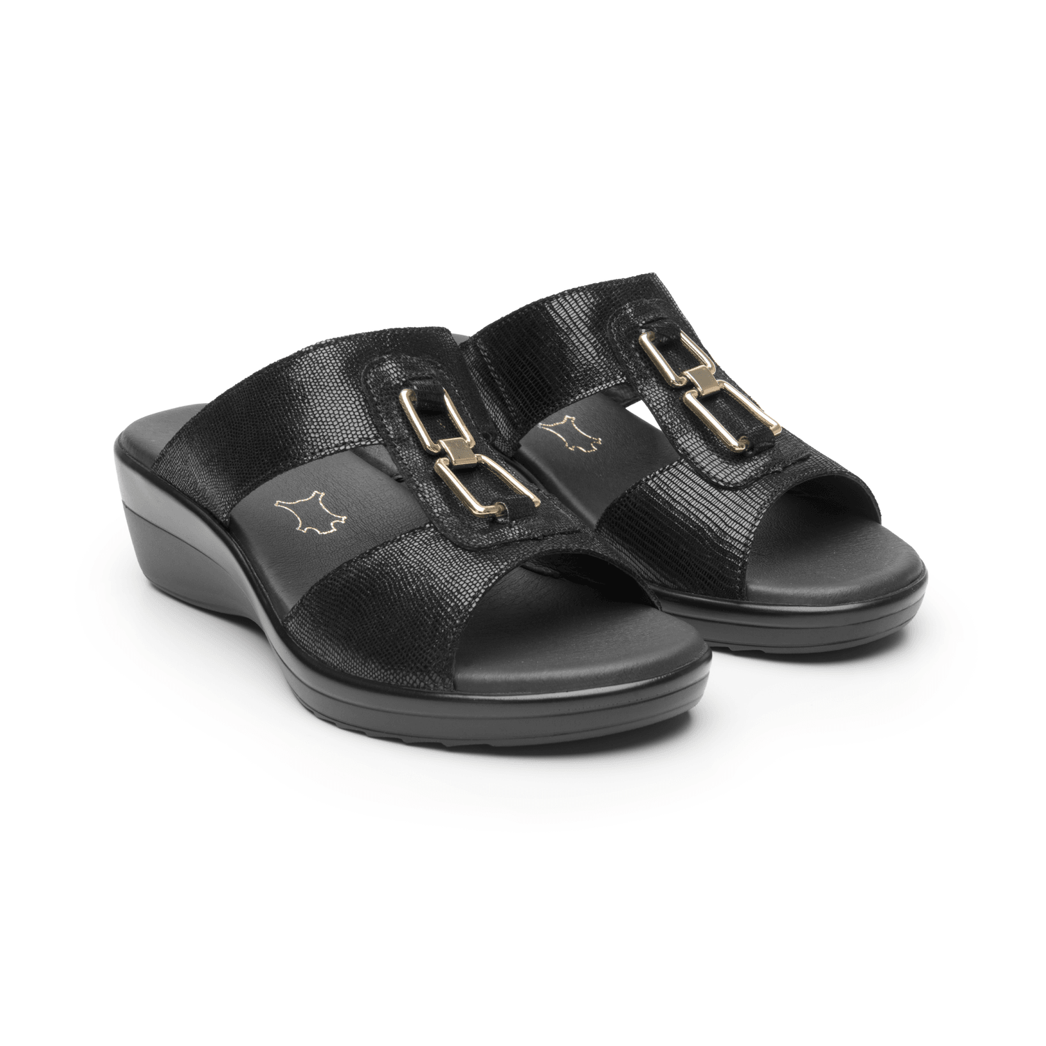 Sandalias Flexi Dama Casual Negro Mujer — imagen 4
