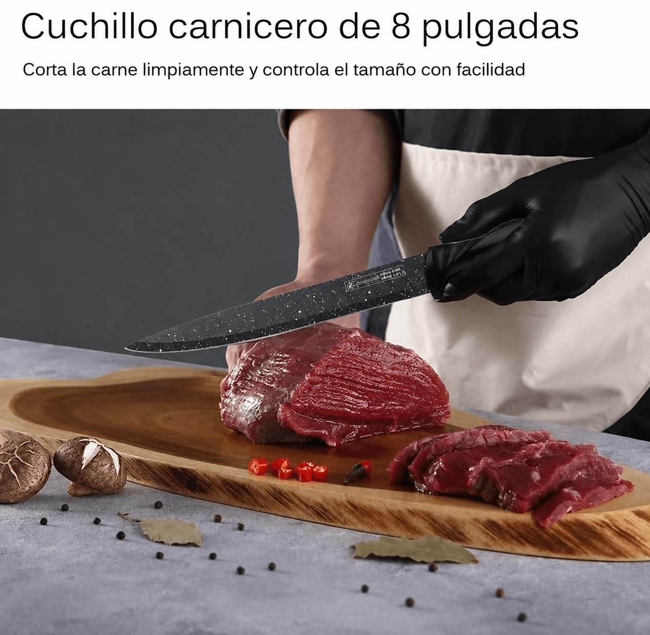 Set de cuchillos de cocina (6 piezas) — imagen 3