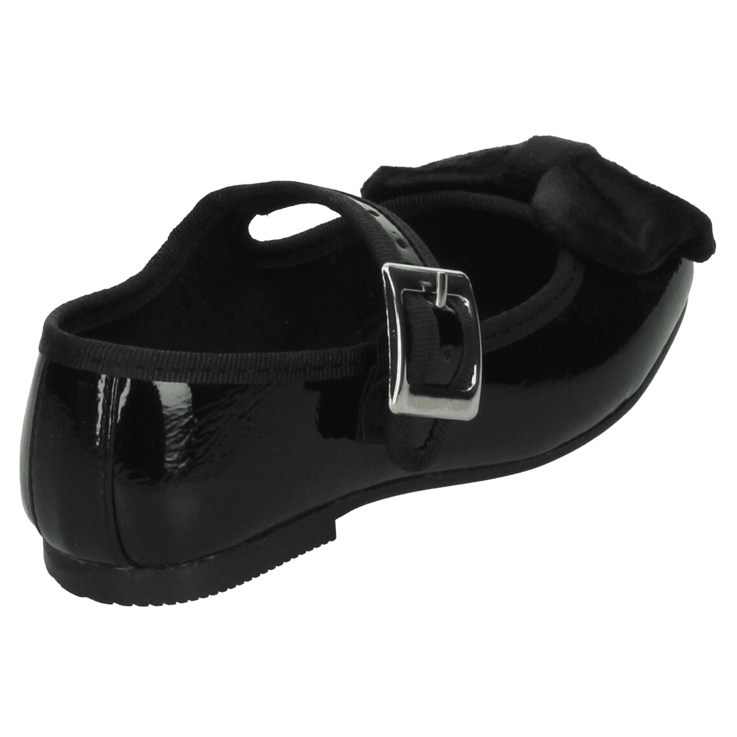 Zapato Vavito Niña Negro Casual Charol Infantil T15-18 — imagen 4