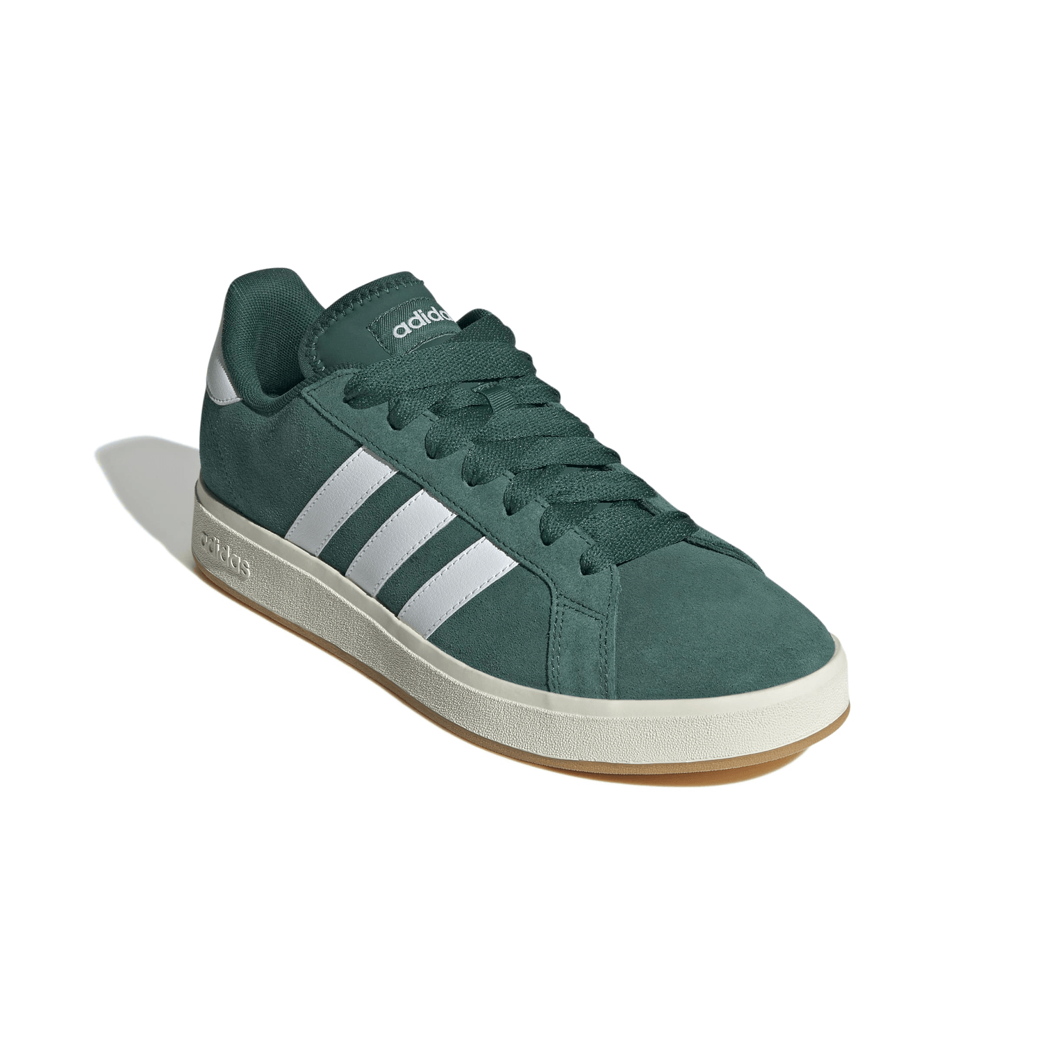 Tenis Hombre Adidas Grand Court Verde Casual Caballero — imagen 3