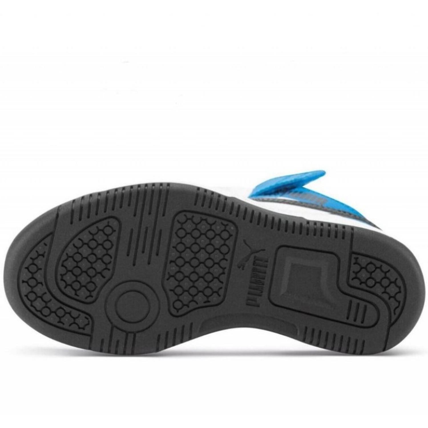 Tenis Puma Rebound V6 MID PS para Niños 16.5 A 21. 393832-06 — imagen 6