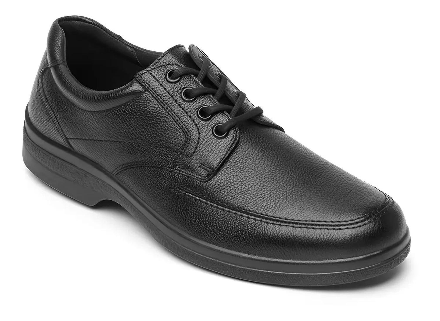 Zapato Flexi Marcel 91607 Derby Negro Liso 26,5 Mx — imagen 1