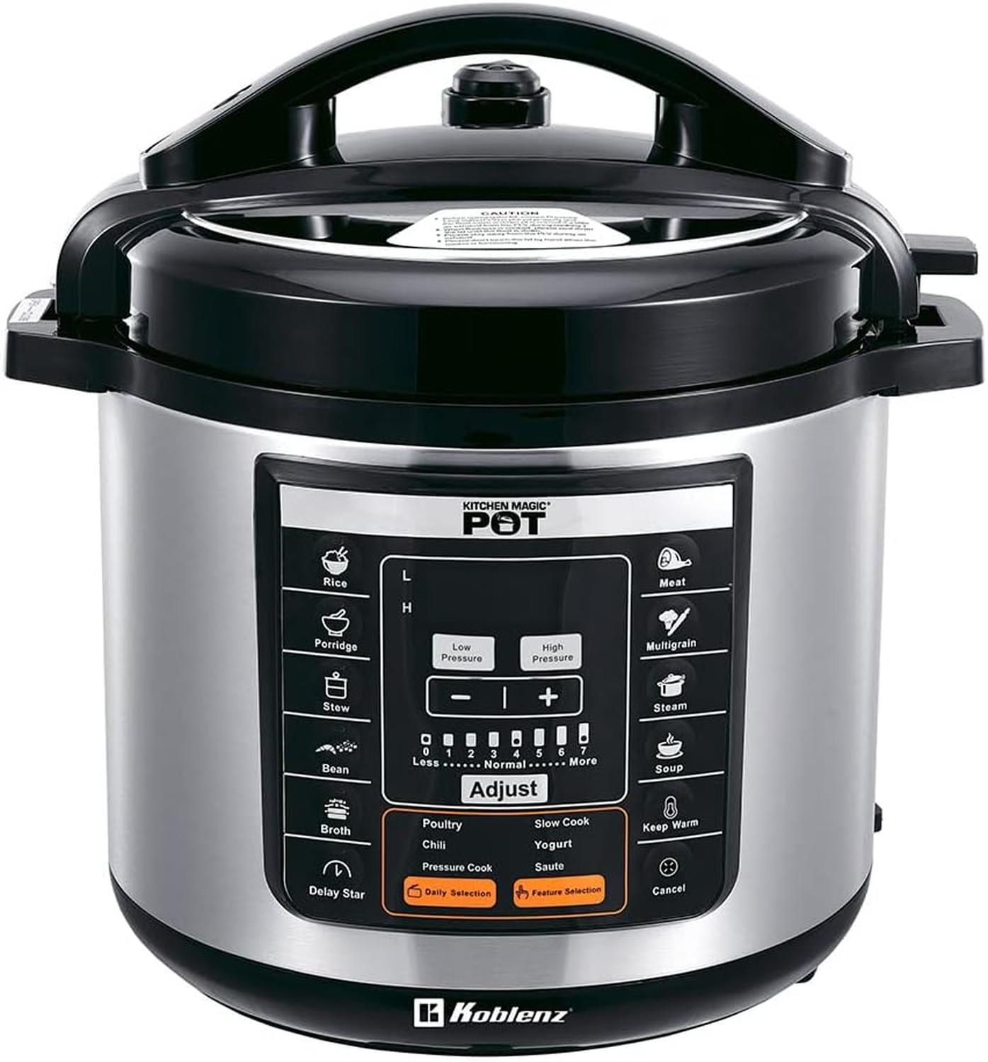 OLLA ELECTRICA KOBLENZ KMP-1000 17 FUNCIONES 5 LITROS — imagen 1