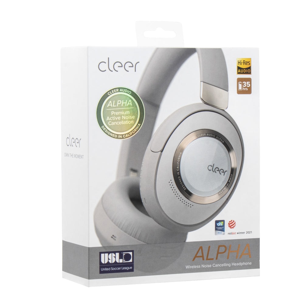 Audifonos Inalámbricos Over Ear Cleer Alpha STF ANC 35h Uso Gris — imagen 13