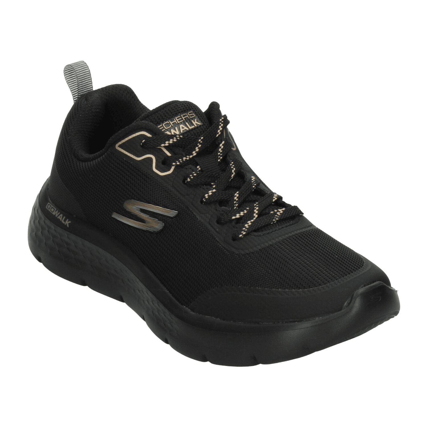 Tenis Skechers Go Walk Dama Negro Deportivo Running Mujer — imagen 5
