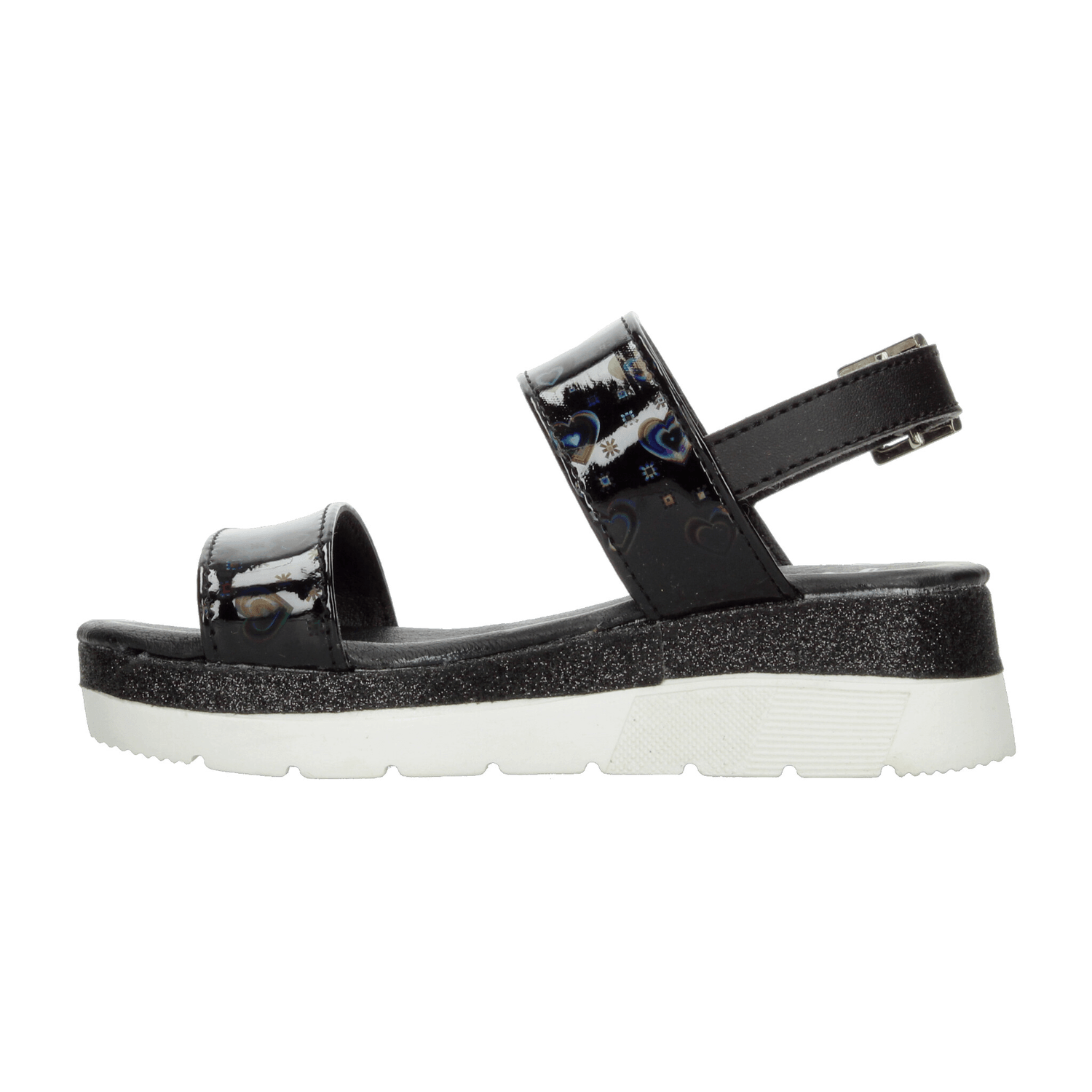 Sandalias Minipapos Niña Casual Negro Infantil T18-22 — imagen 5