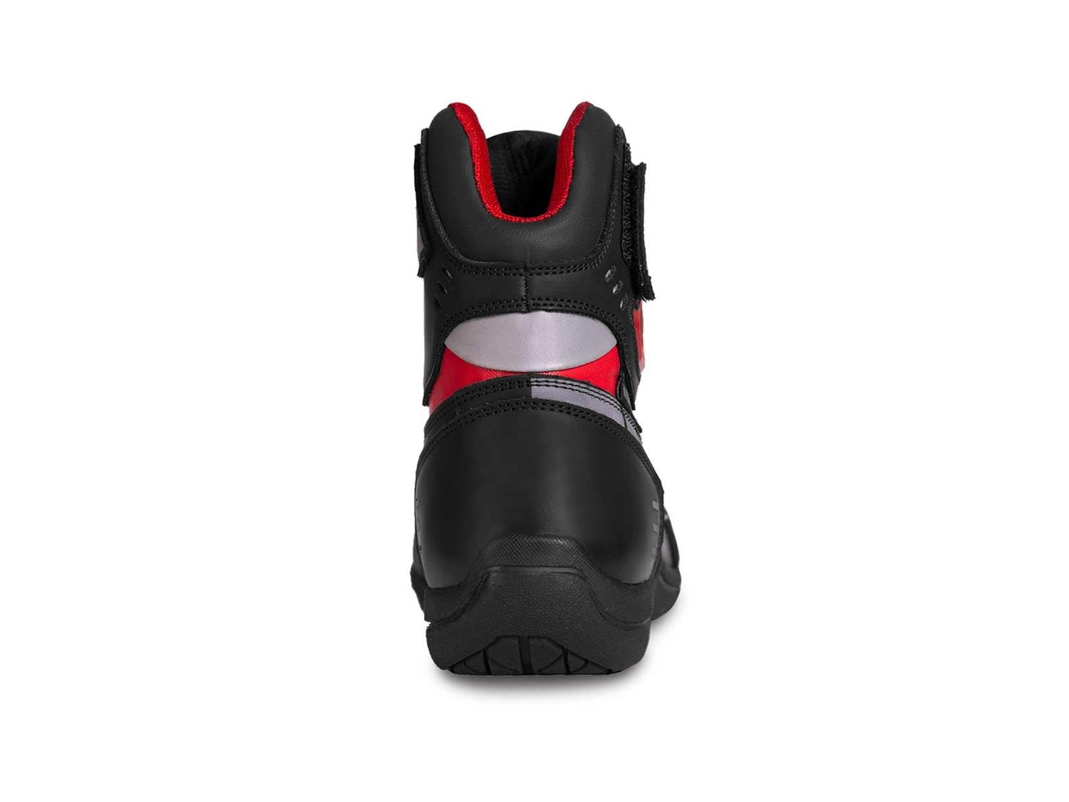 Bota Motociclista Hombre Moto Biker Wkl 80016 Negro Rojo — imagen 5