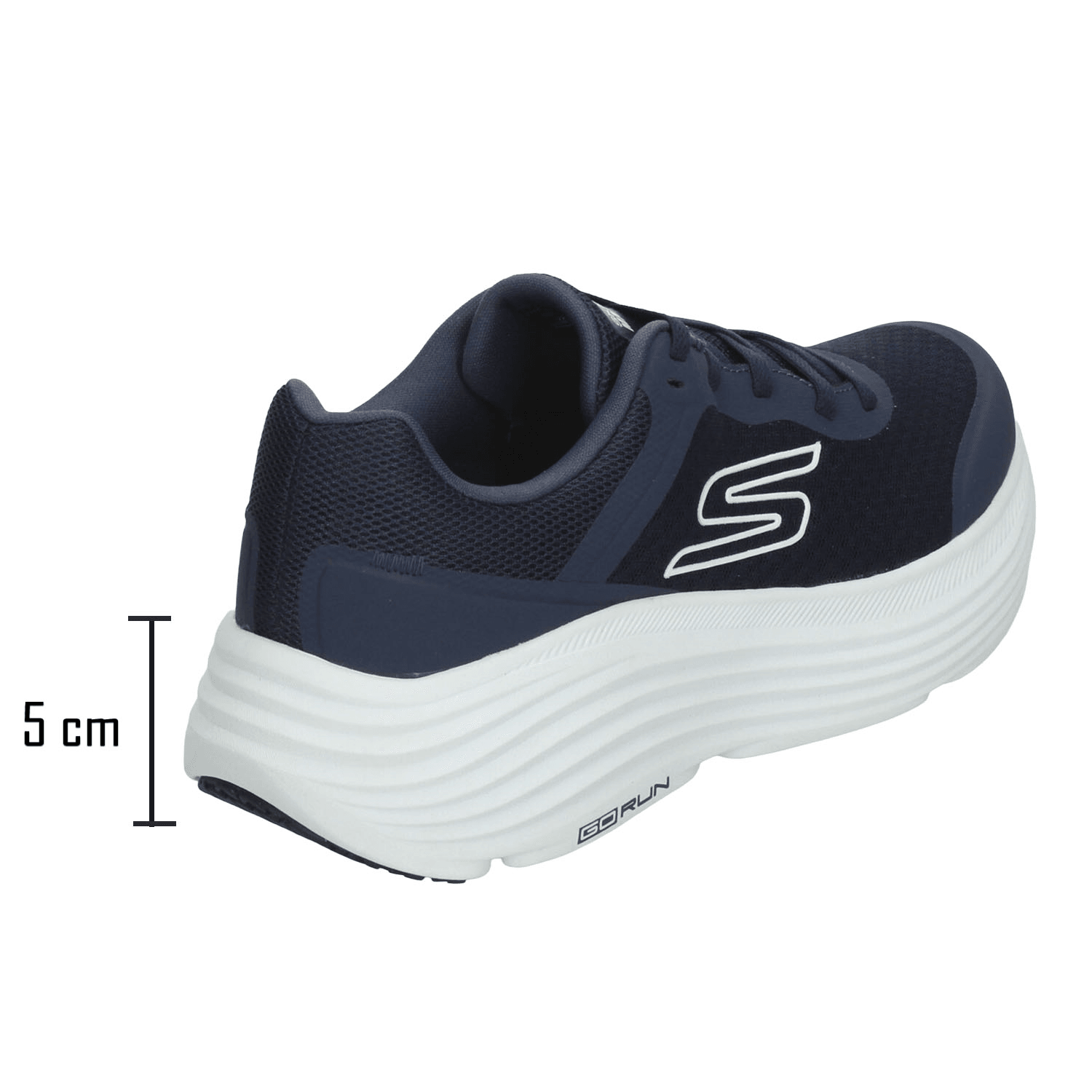 Tenis Skechers Max Cushioning Endeavour Hombre Azul Running Deportivo Caballero — imagen 4