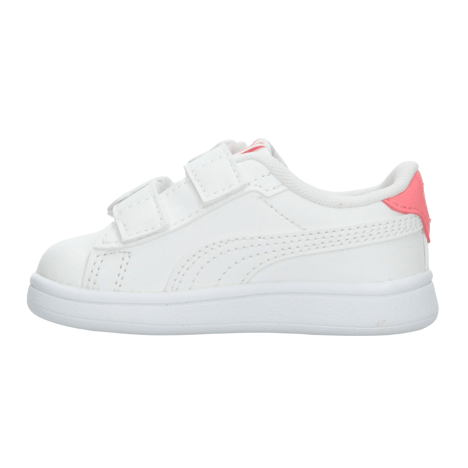 Tenis Puma Smash 3.0 Niña Escolar Casual Blanco Infantil T11-16 — imagen 5
