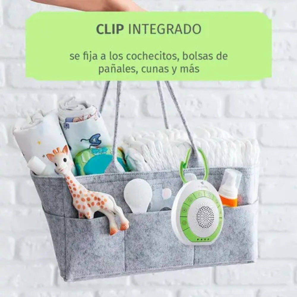 Bocina Inalambrica HoMedics My Baby SounSpa - Blanco/Verde — imagen 5