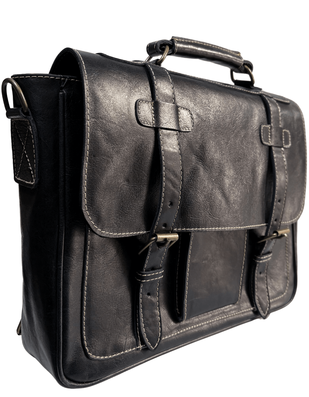 Portafolio Portalaptop De Piel Gruesa Para Hombre Pr07 — imagen 4