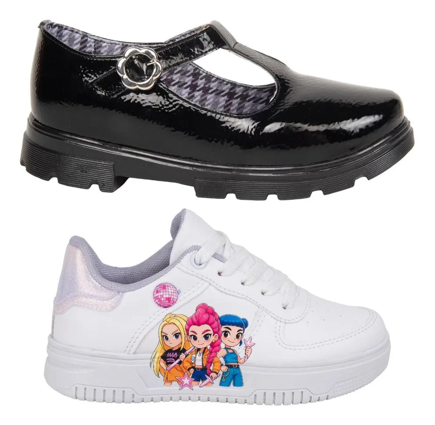 Zapato Escolar Mirage Niña Y Tenis Varios 1340015 — imagen 1