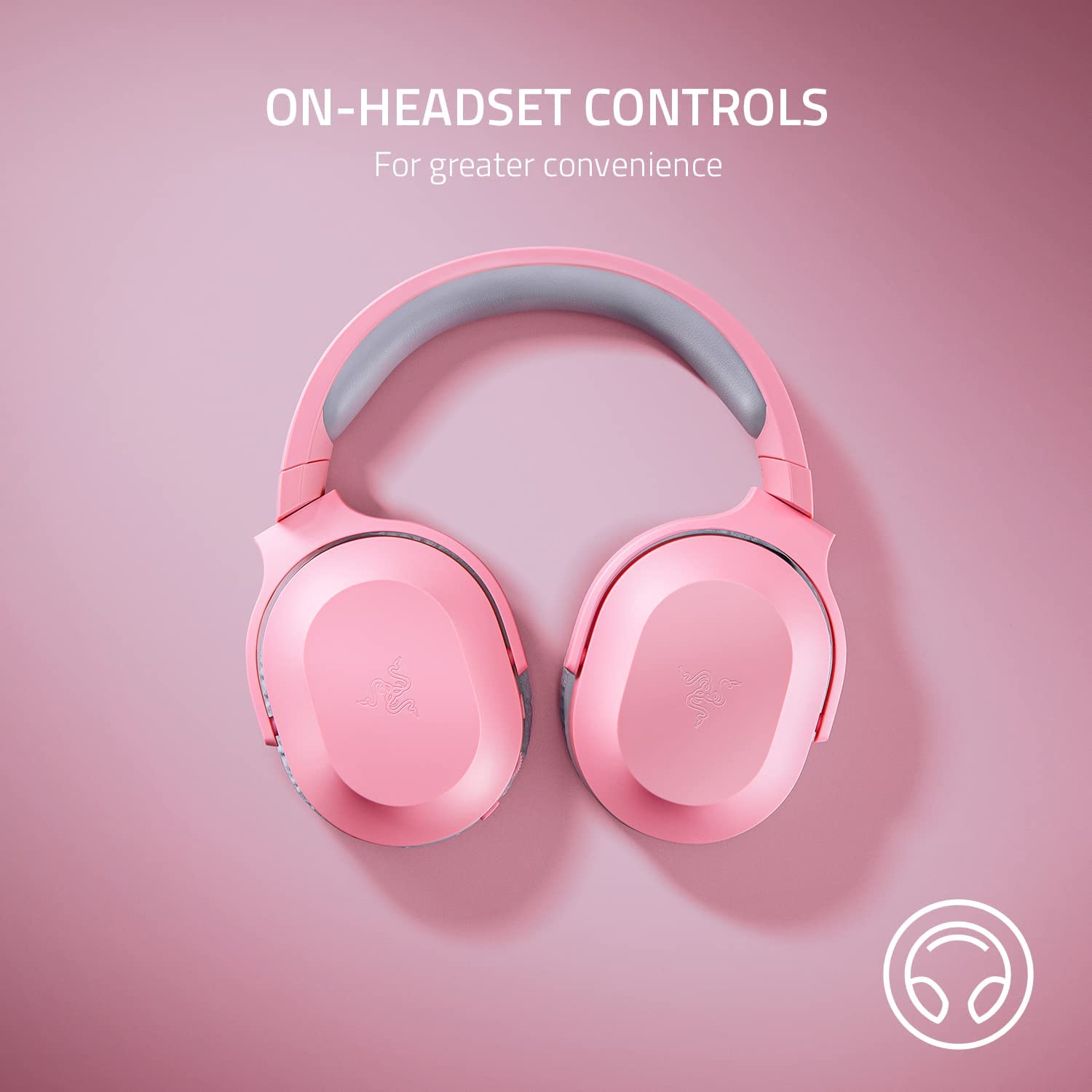 Audífonos Inalámbricos Razer Barracuda X (Rosa) - XBOX / PlayStation / Nintendo SWITCH / PC / Móvil — imagen 4
