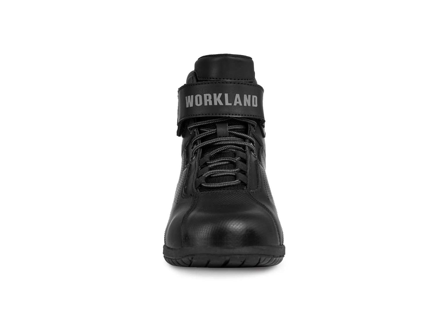 Bota mujer motociclista biker botin dama WKL 80017 Negro — imagen 3
