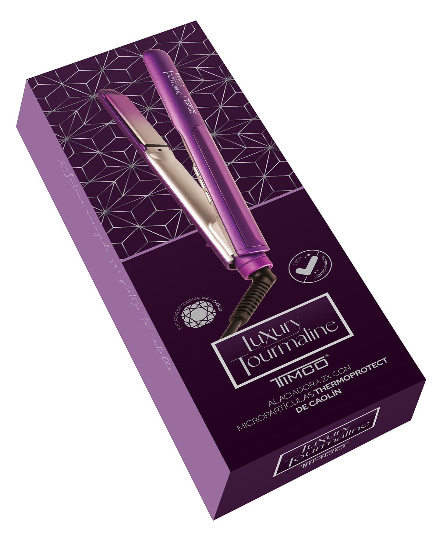 Plancha Alaciadora de Cabello ThermoProtect Luxury Tourmaline Timco PEF056 — imagen 6