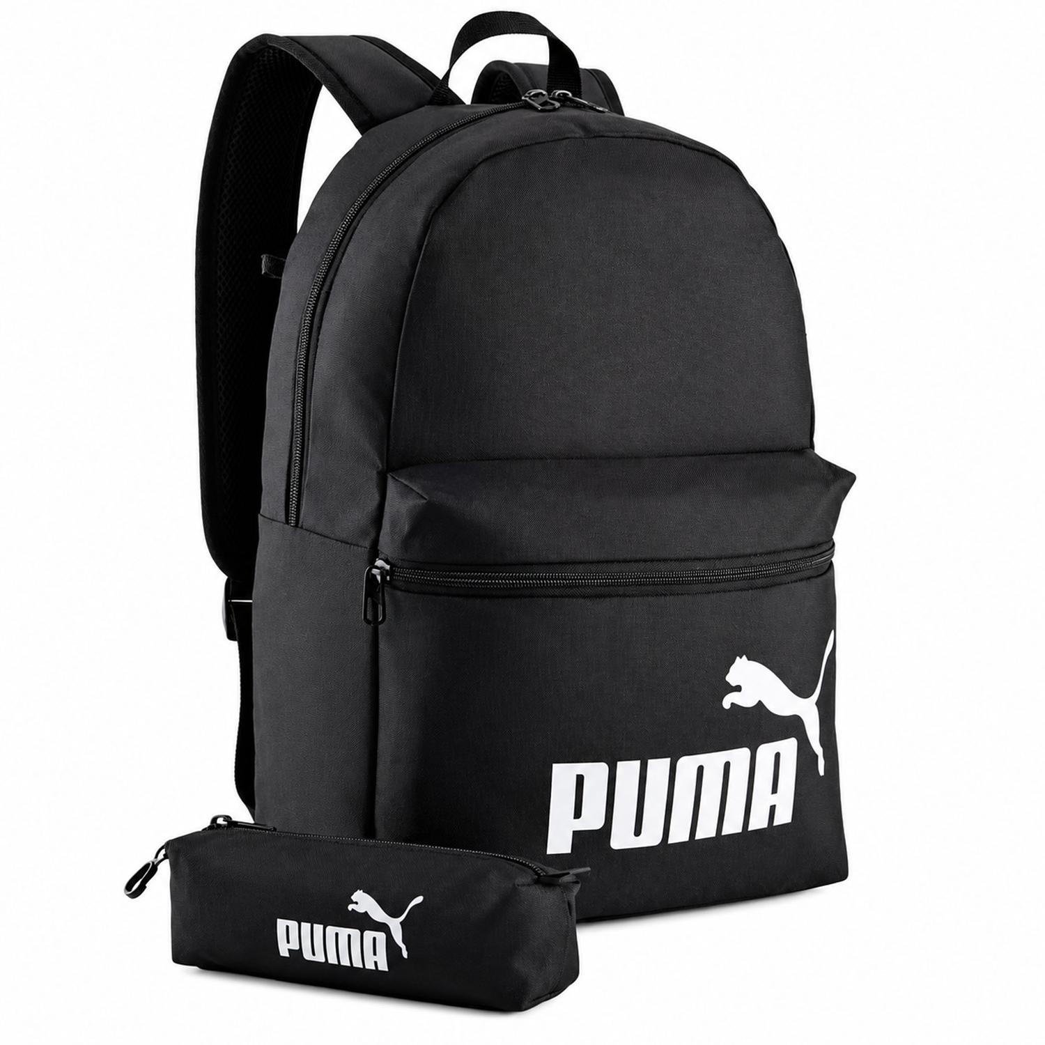 Mochila Puma Phase Negro Escolar Unisex 18L — imagen 2